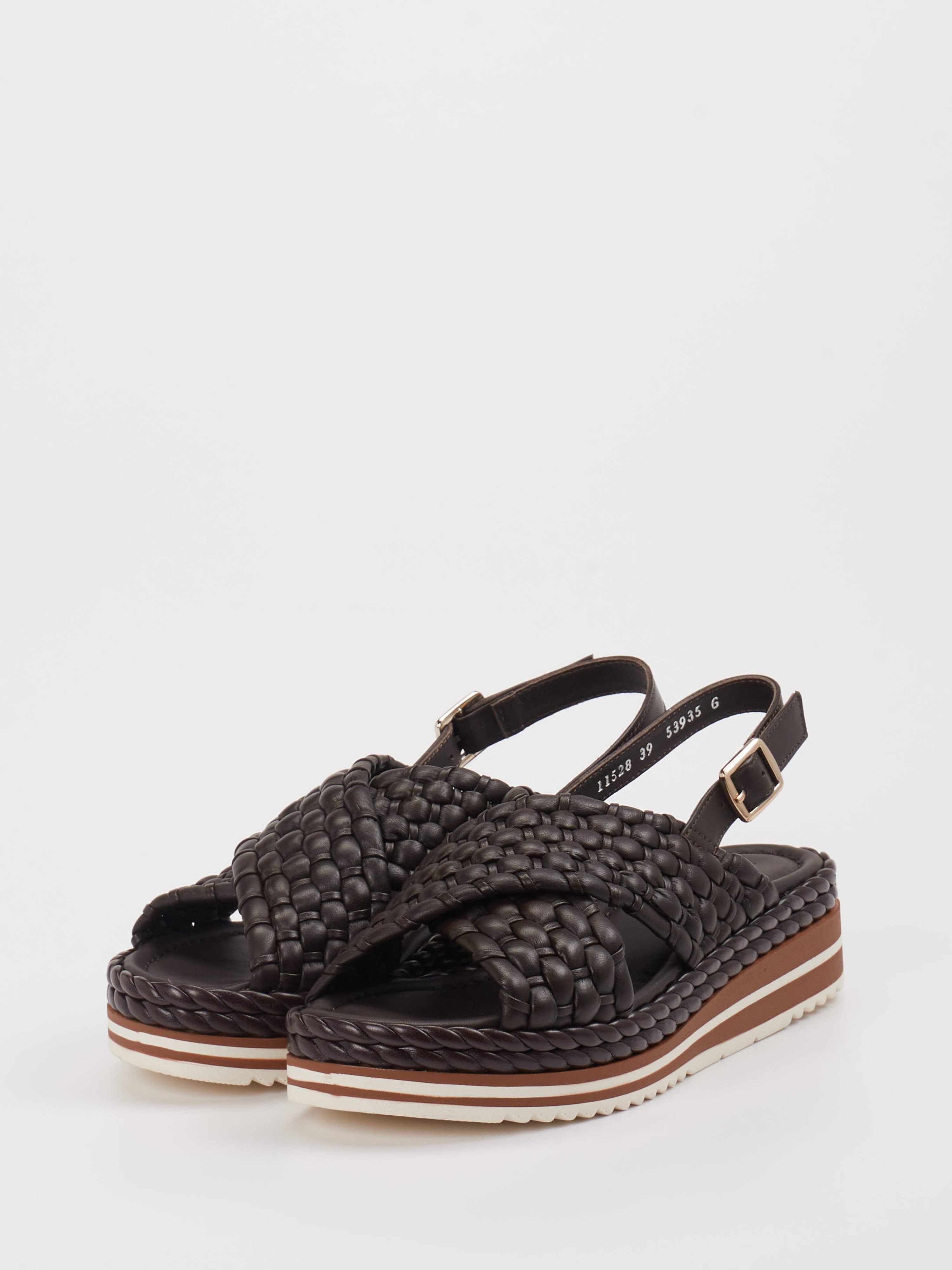 Keilsandalette braun 1253209000302