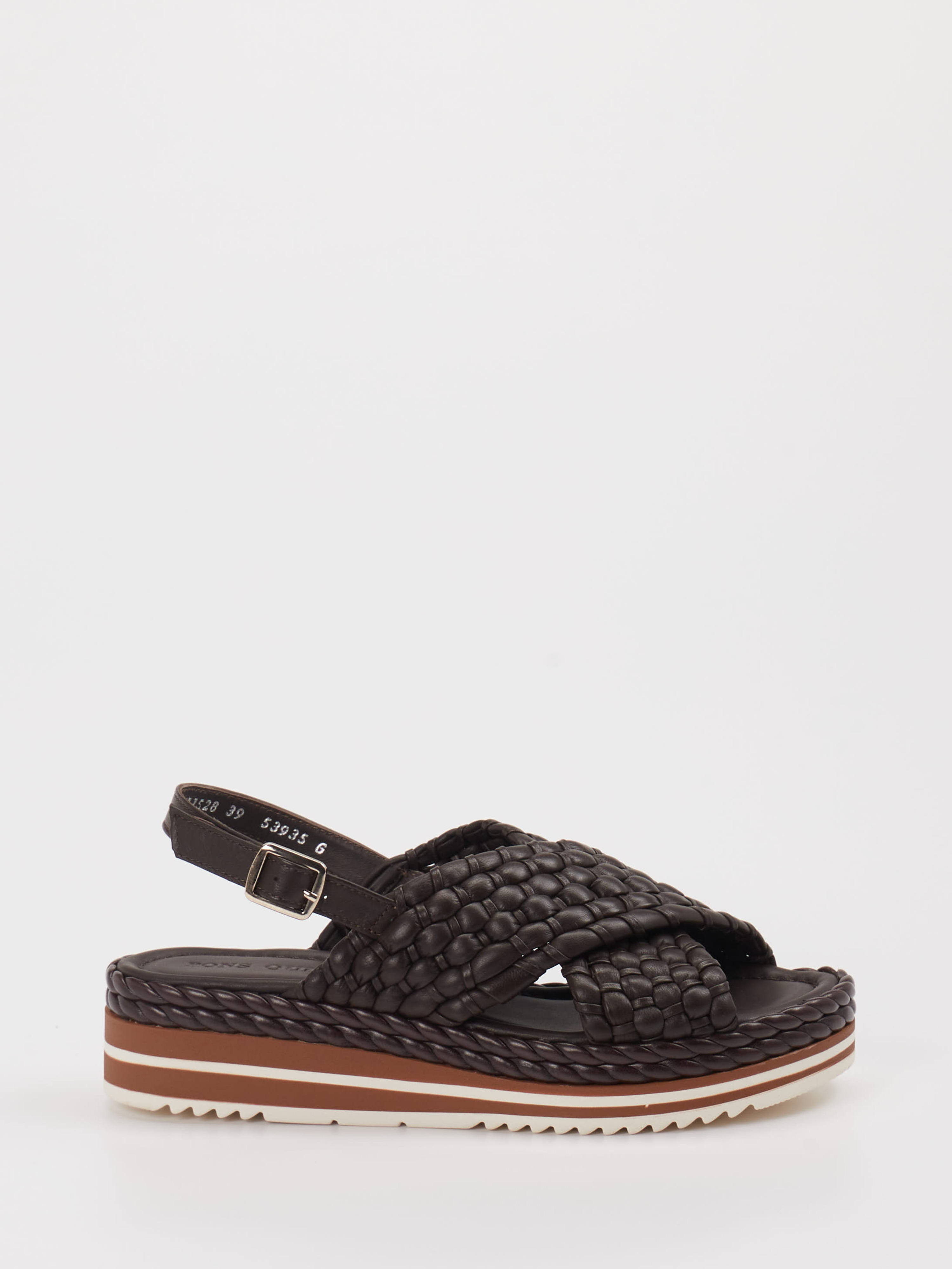Keilsandalette braun 1253209000301