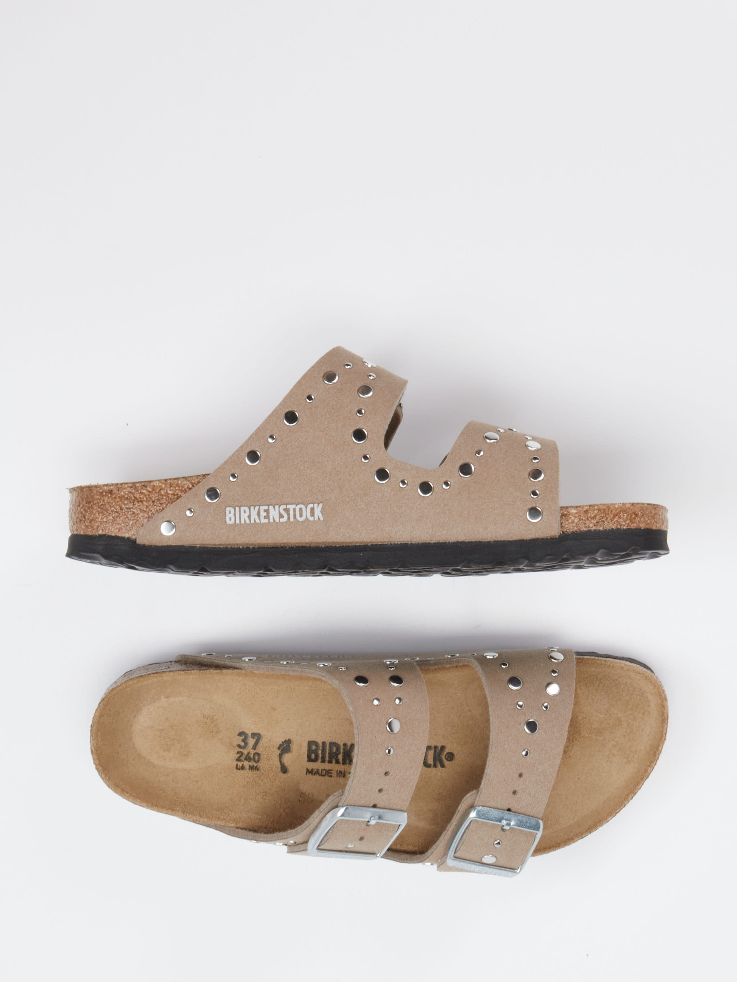 Pantolette Arizona Rivets braun 6110249000104