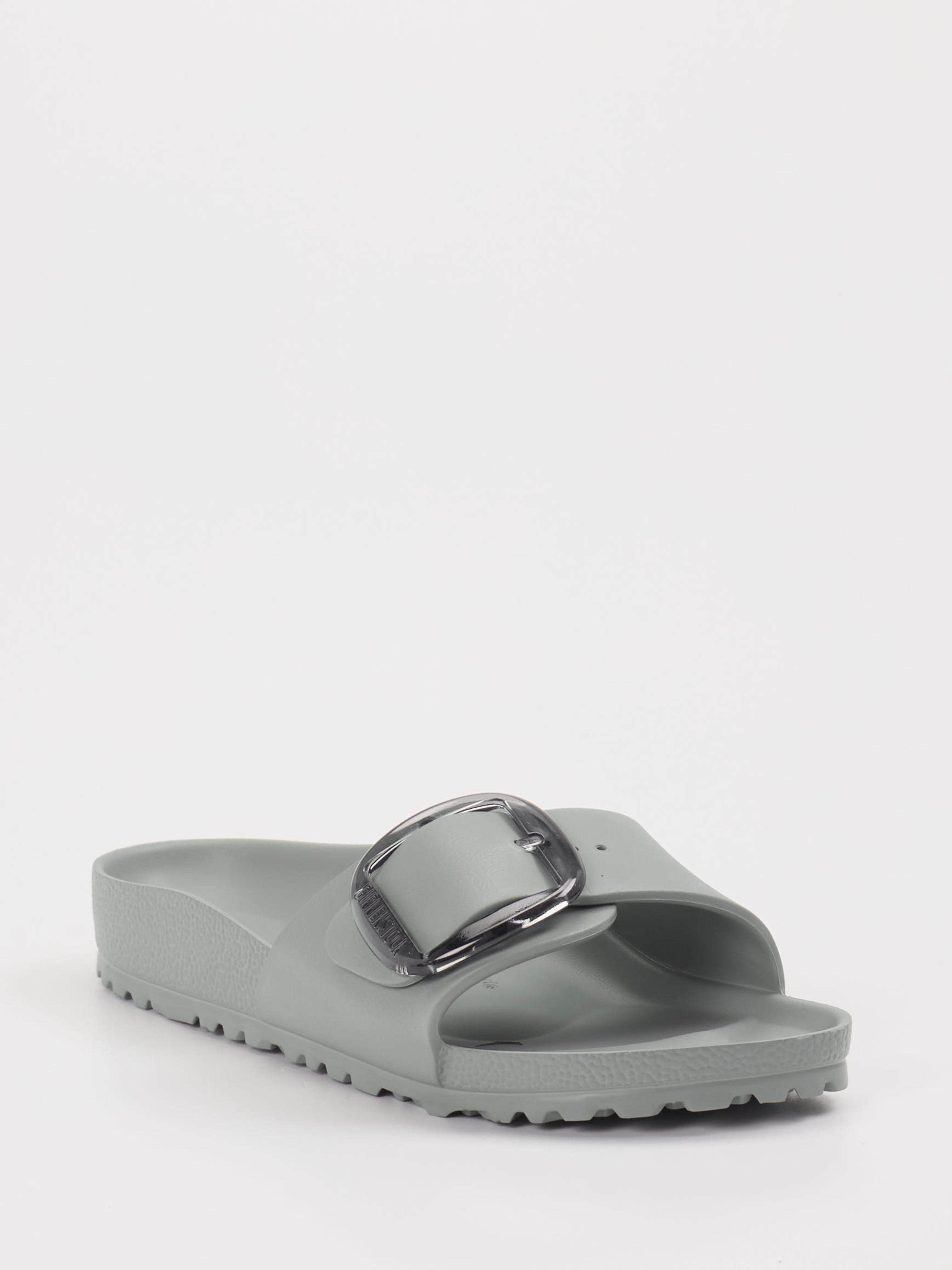 Badepantolette Madrid Big Buckle grün 7121679000306