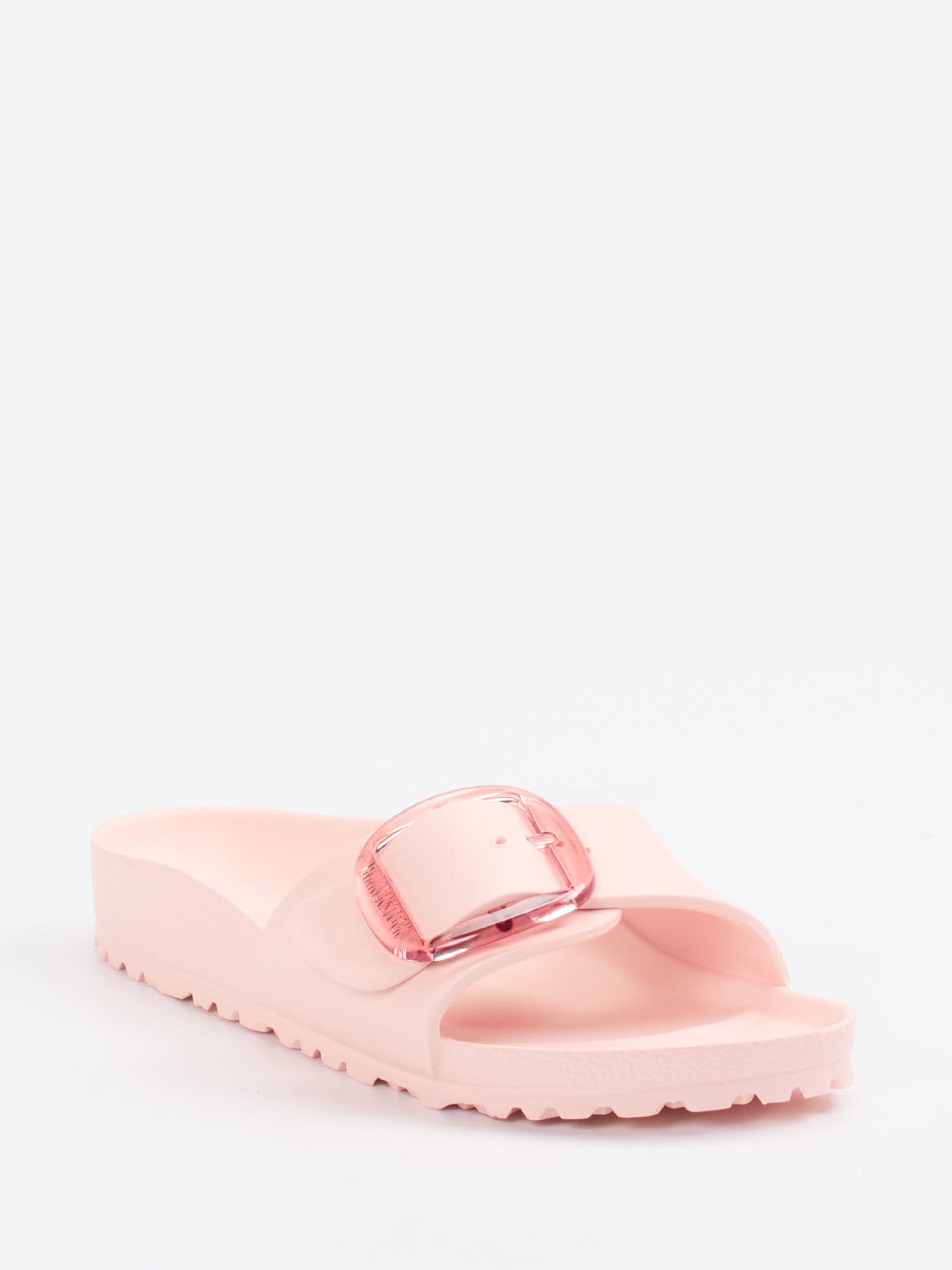 Badepantolette Madrid Big Buckle rosa 7121599002606