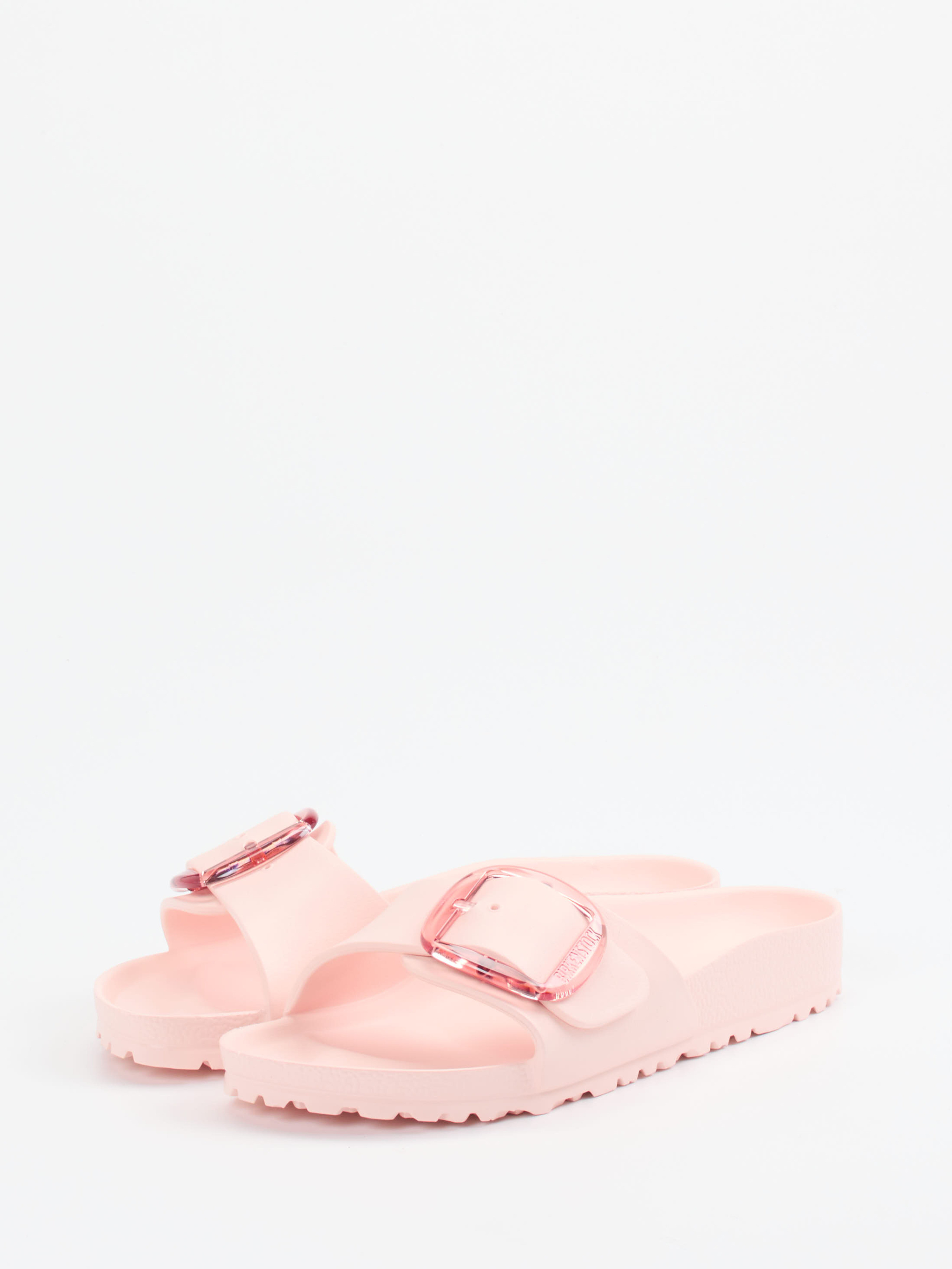 Badepantolette Madrid Big Buckle rosa 7121599002602