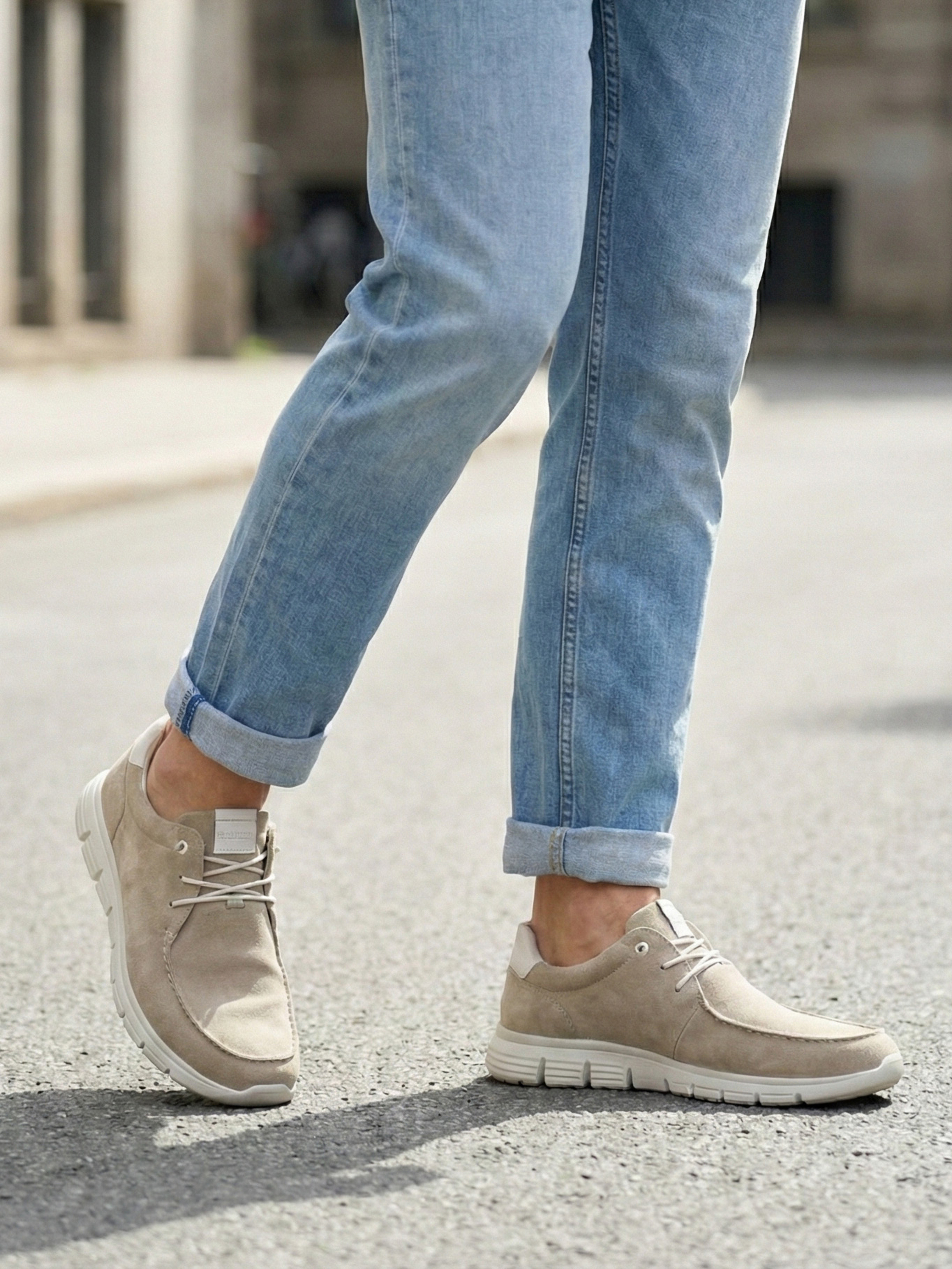 Schnürschuh MOKRUNNER beige 4610359002702