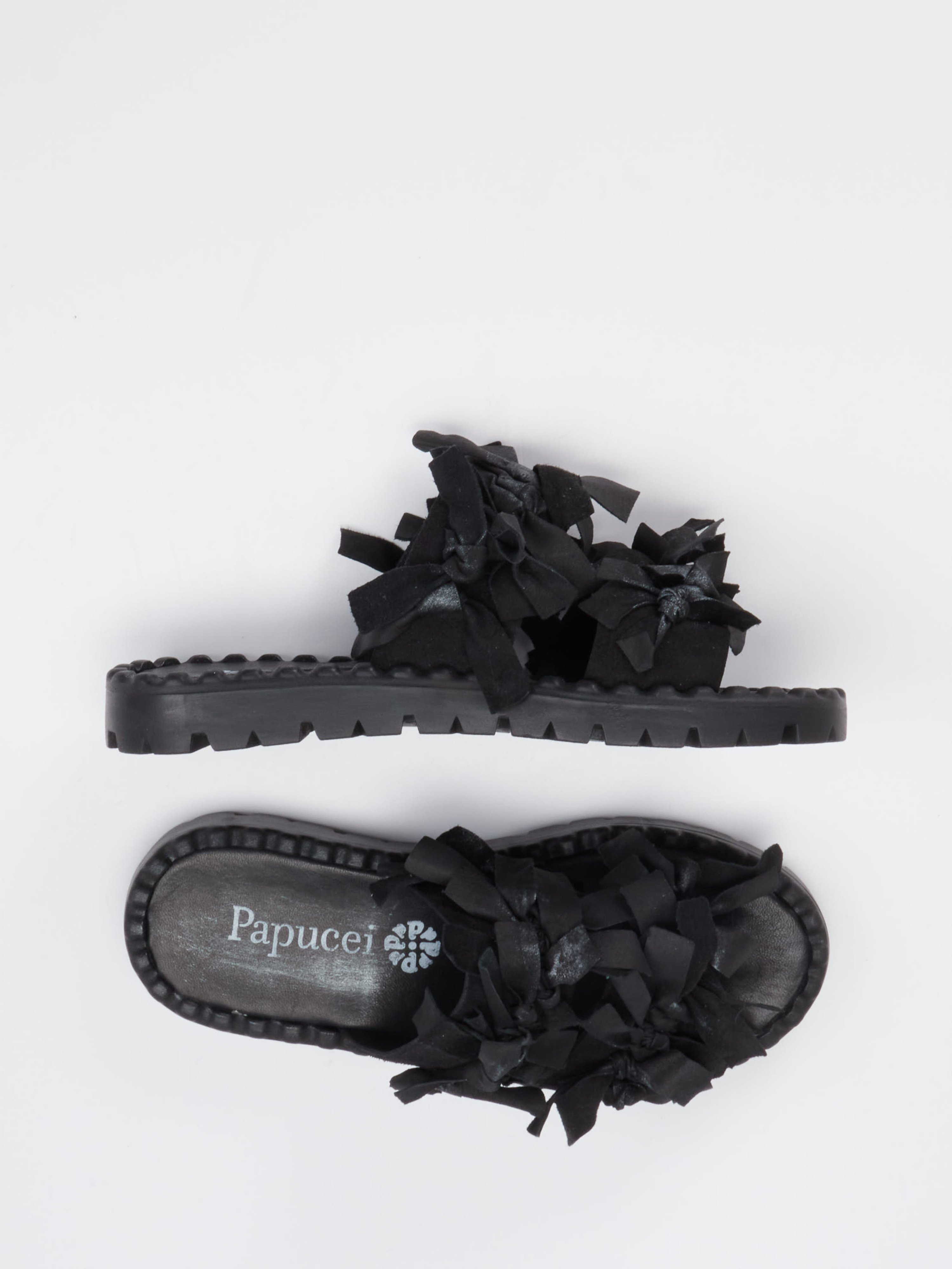 Pantolette schwarz 1101009007204