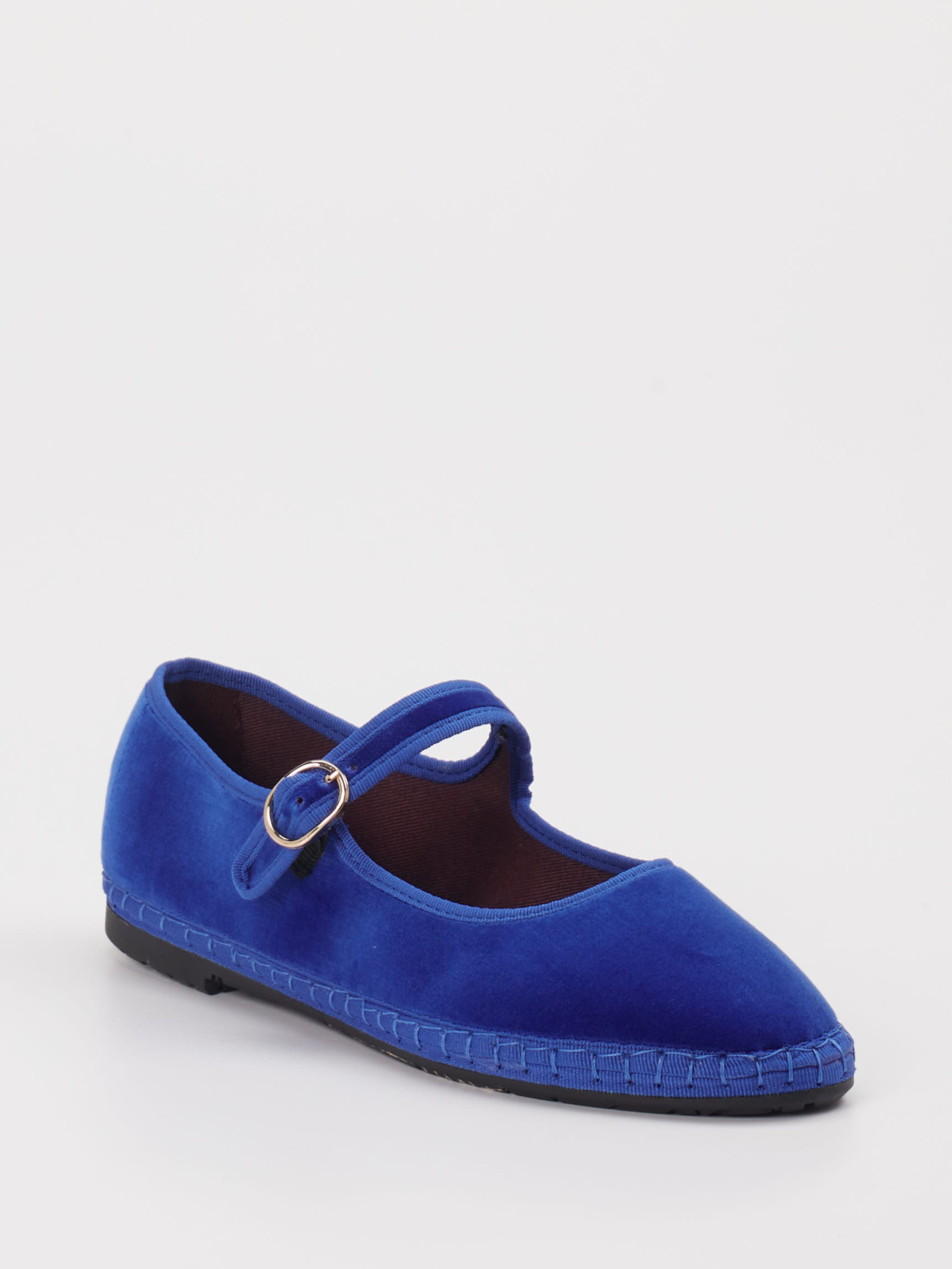 Spangenpumps blau 1421151000306