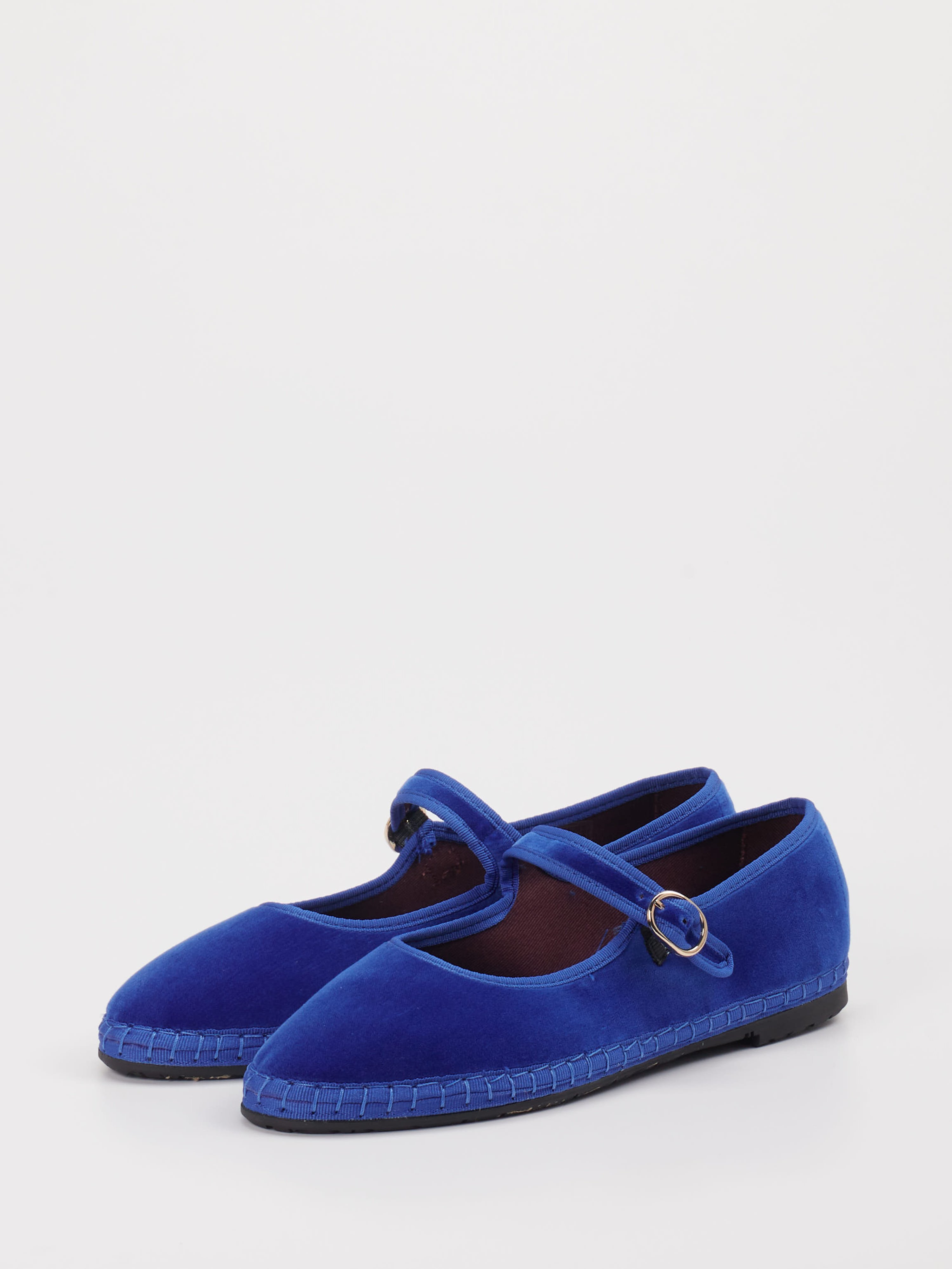 Spangenpumps blau 1421151000302