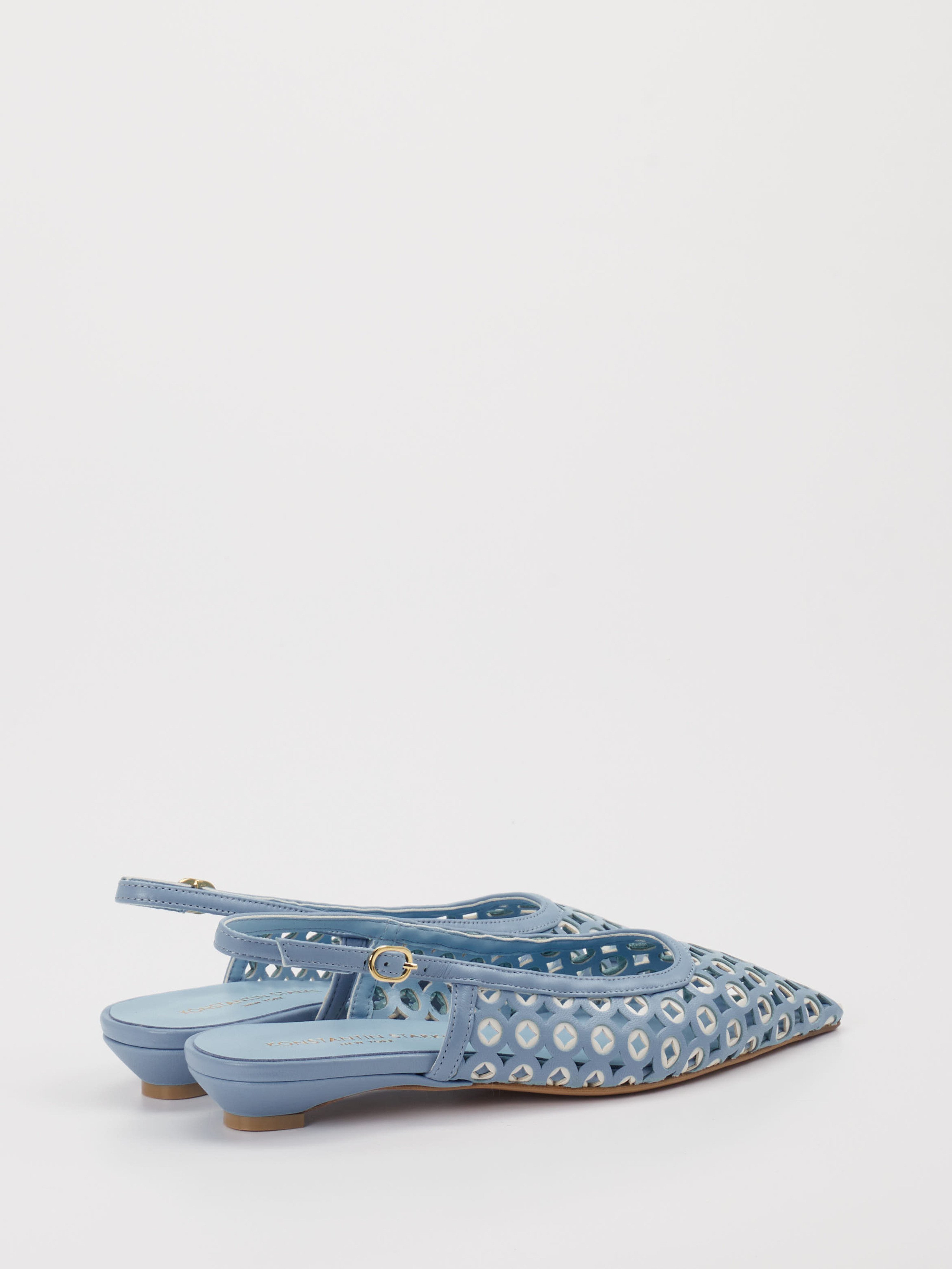 Slingpumps blau 1302157000103