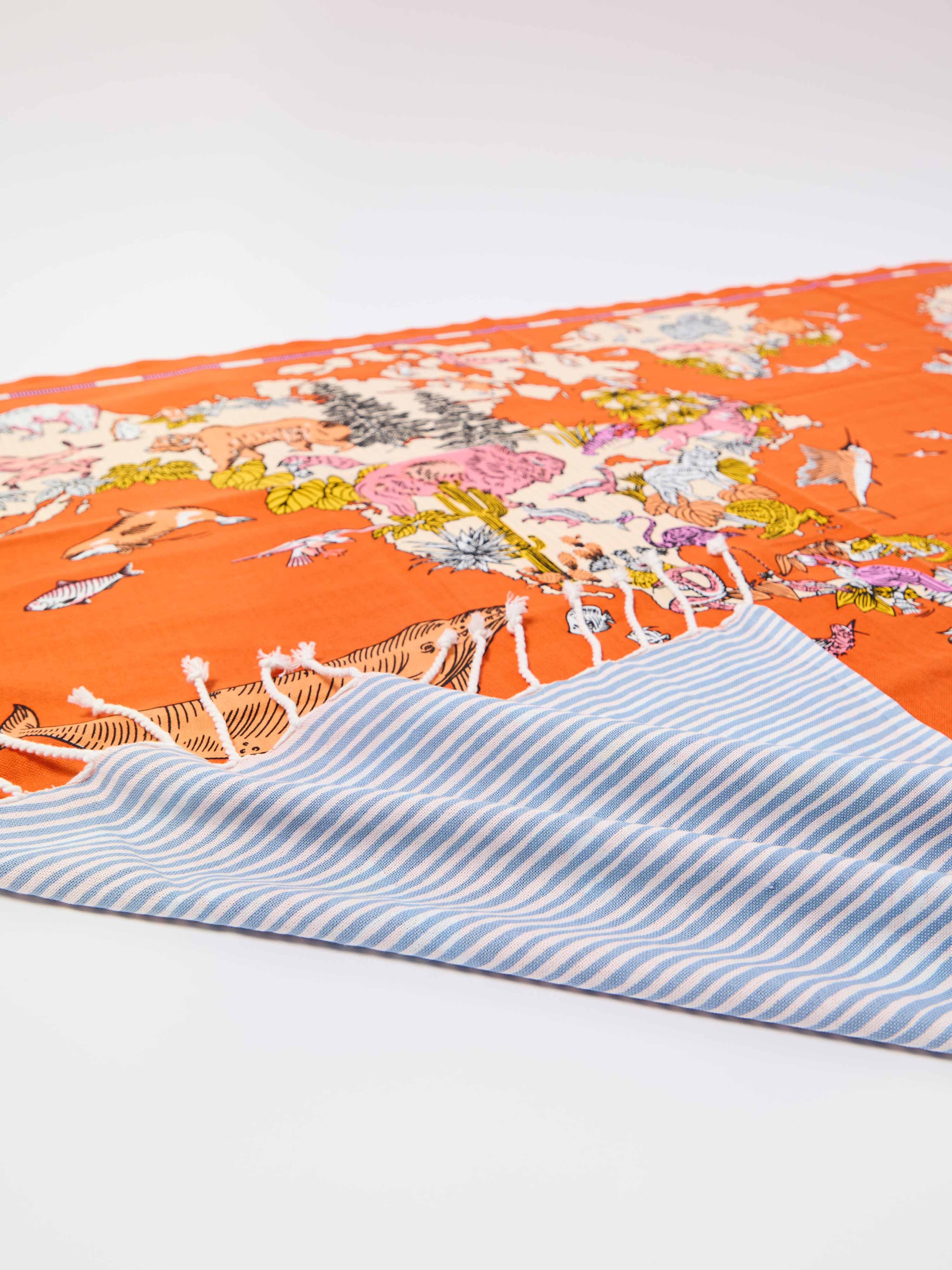 Strandtuch orange 9323579000101