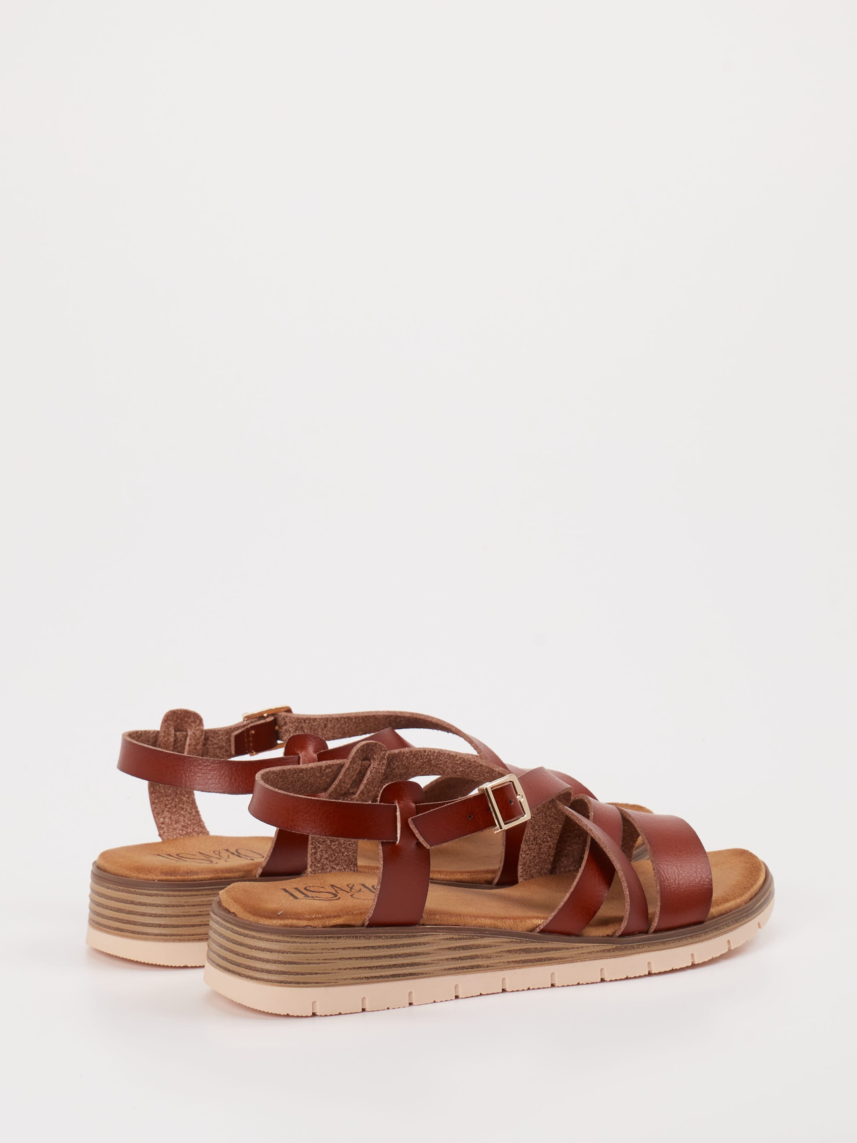 Keilsandalette braun 1235289000503