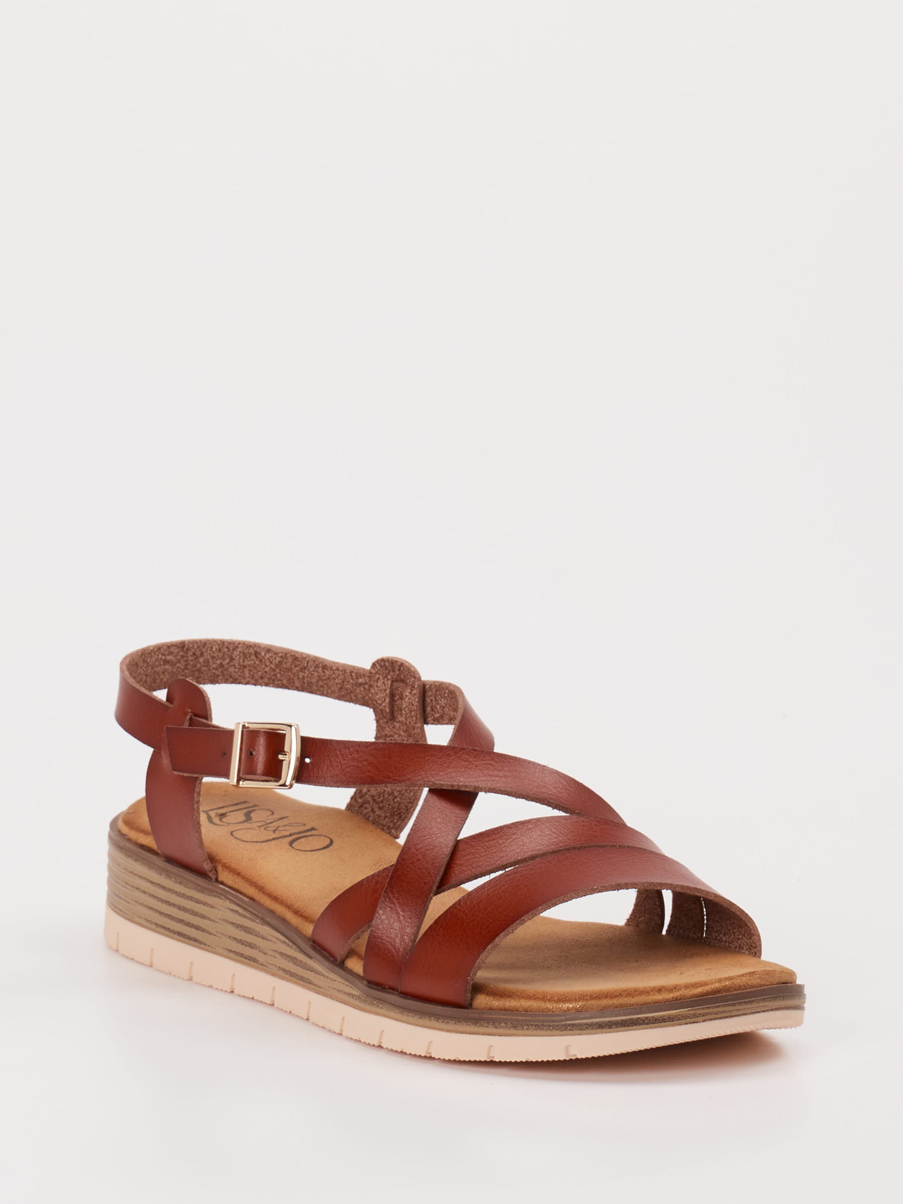 Keilsandalette braun 1235289000506