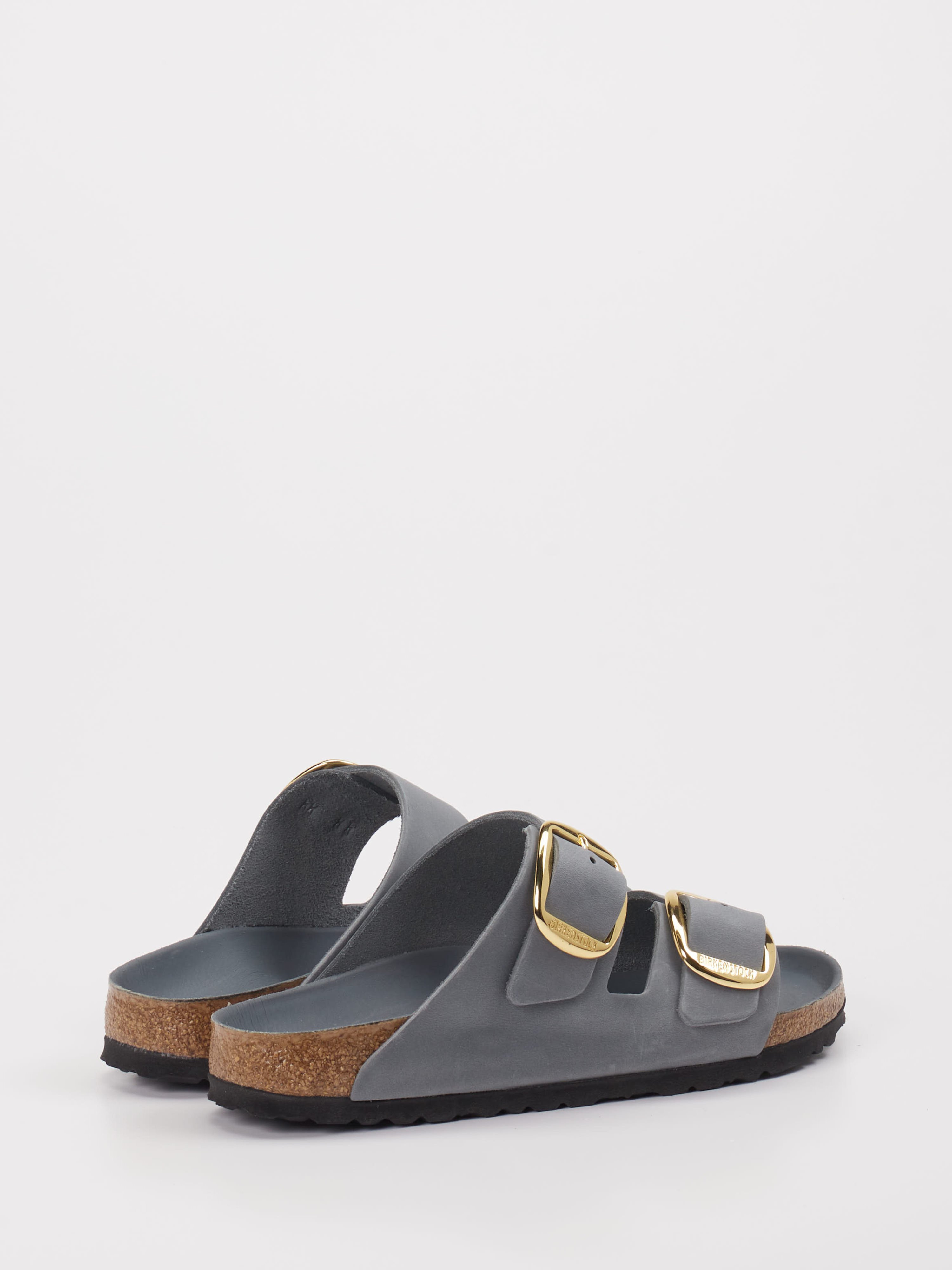 Pantolette Arizona Big Buckle grau 2110459000603