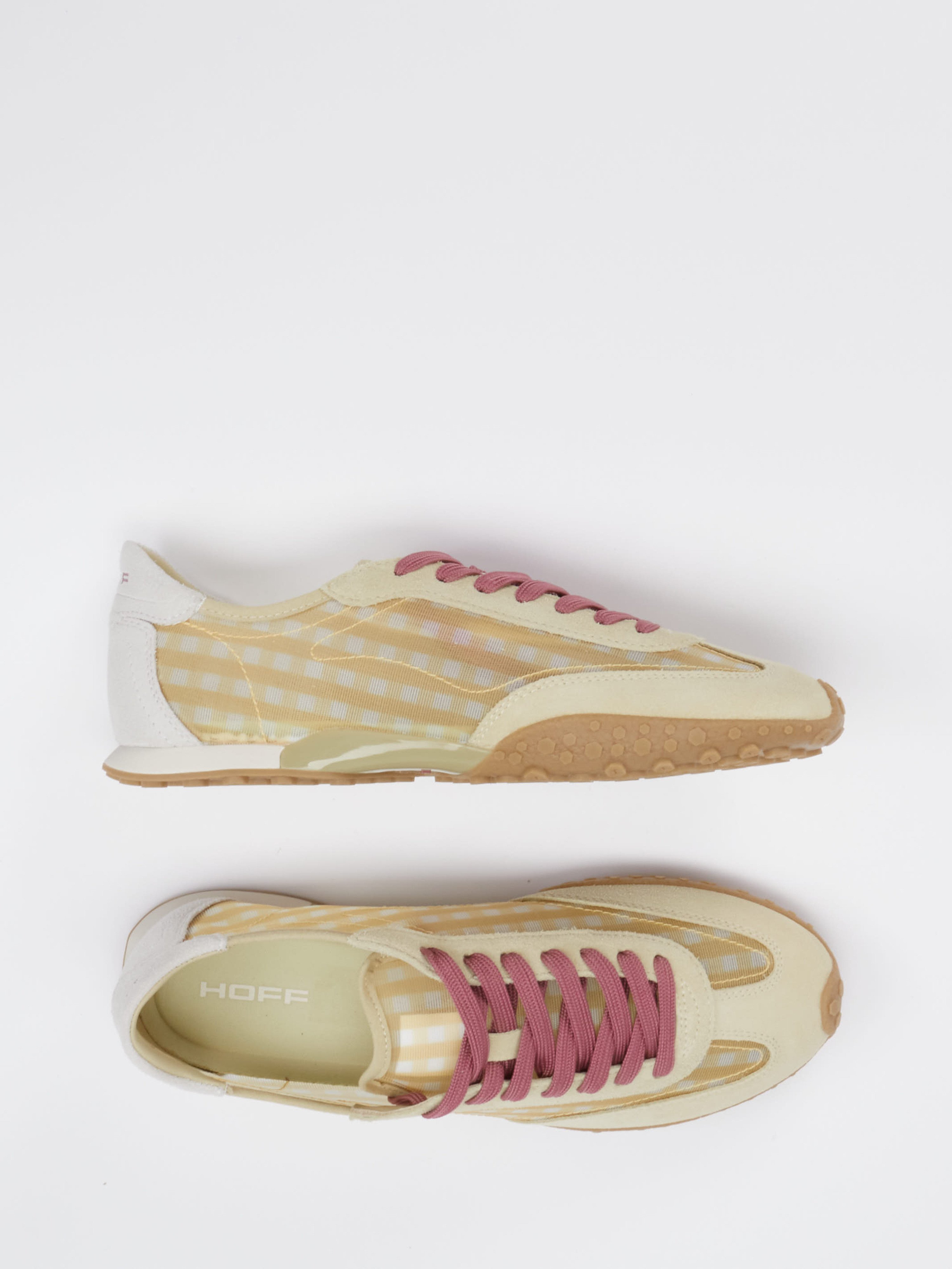 Sneaker Bridge Vichy Mesh gelb 1661859001204