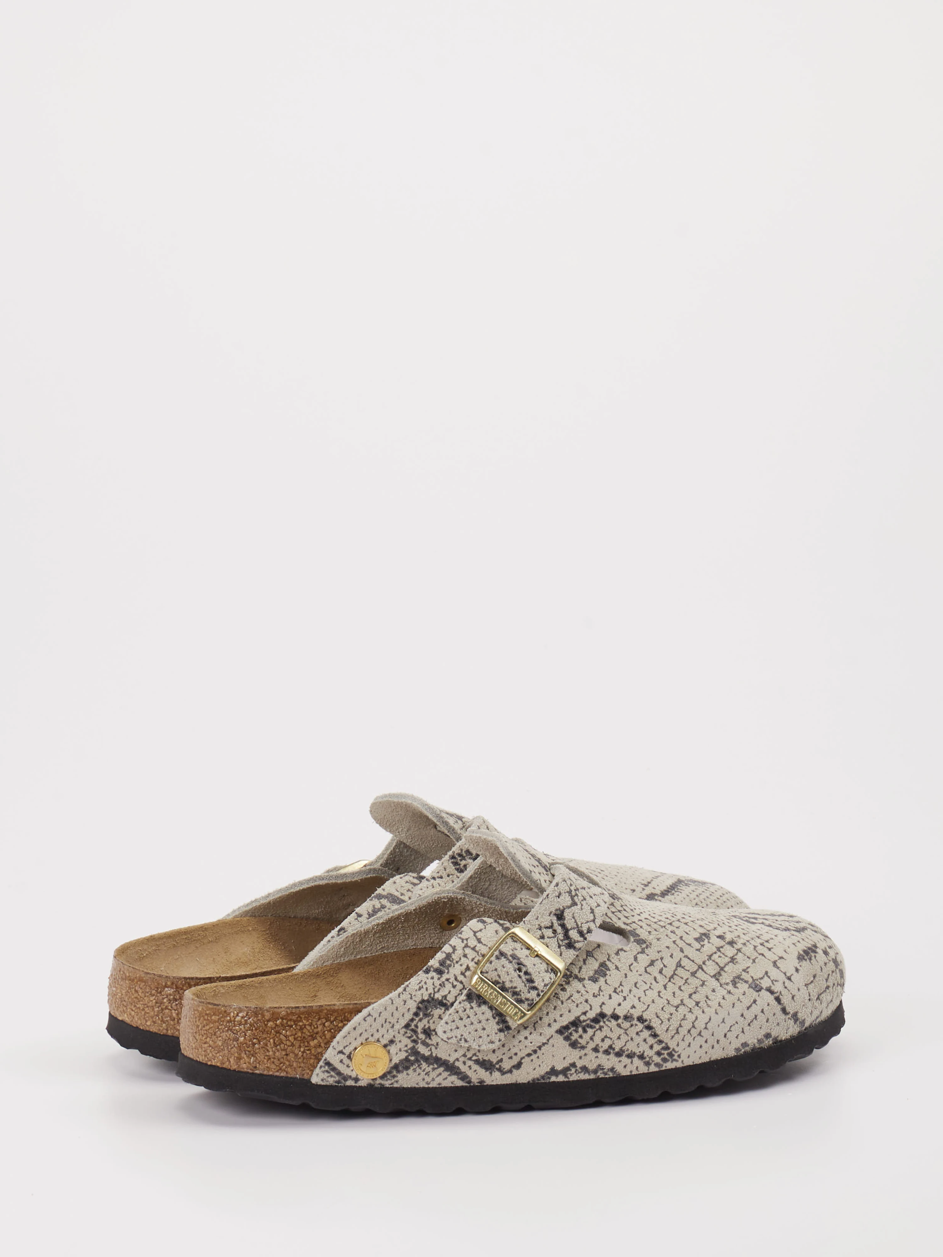 Pantolette Boston Print beige 2111390000103