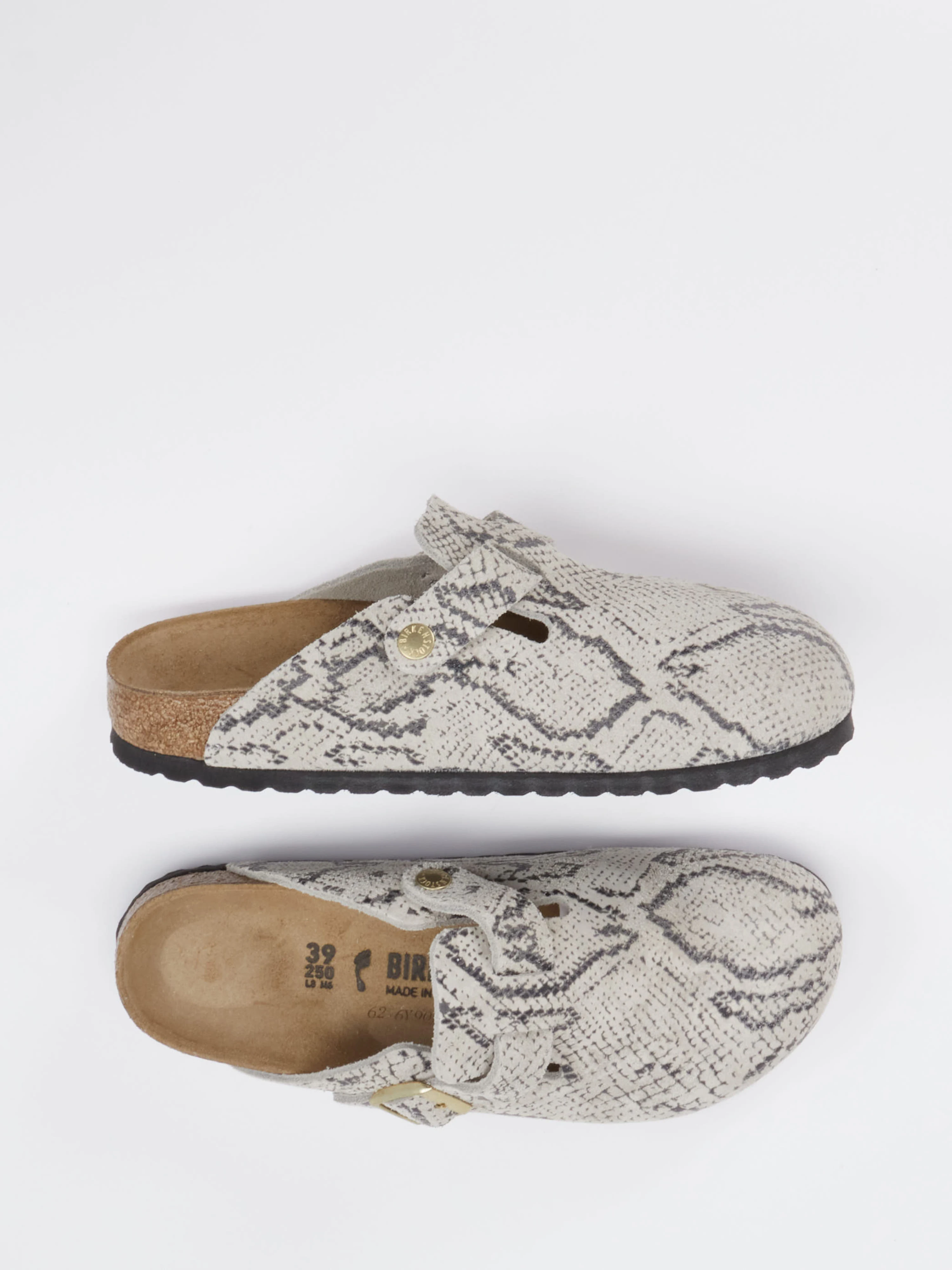 Pantolette Boston Print beige 2111390000104