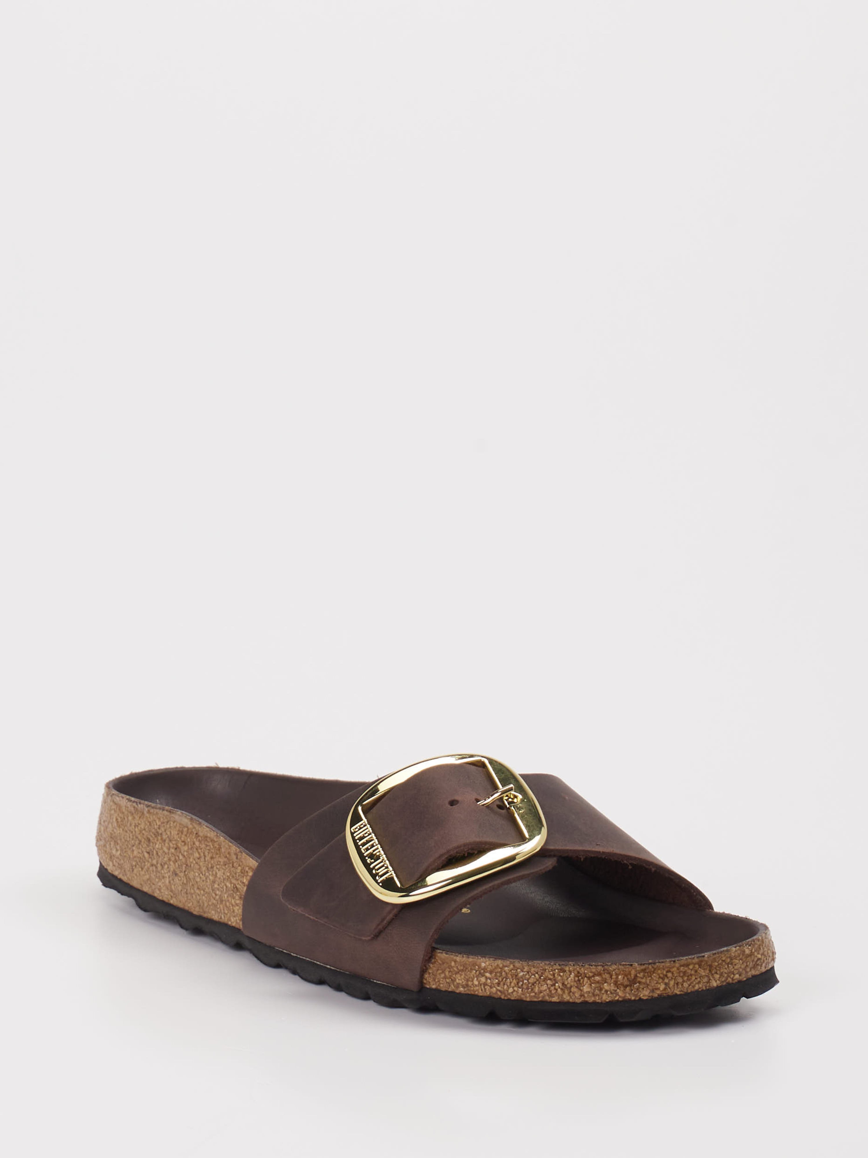 Pantolette Madrid Big Buckle braun 2110209001706