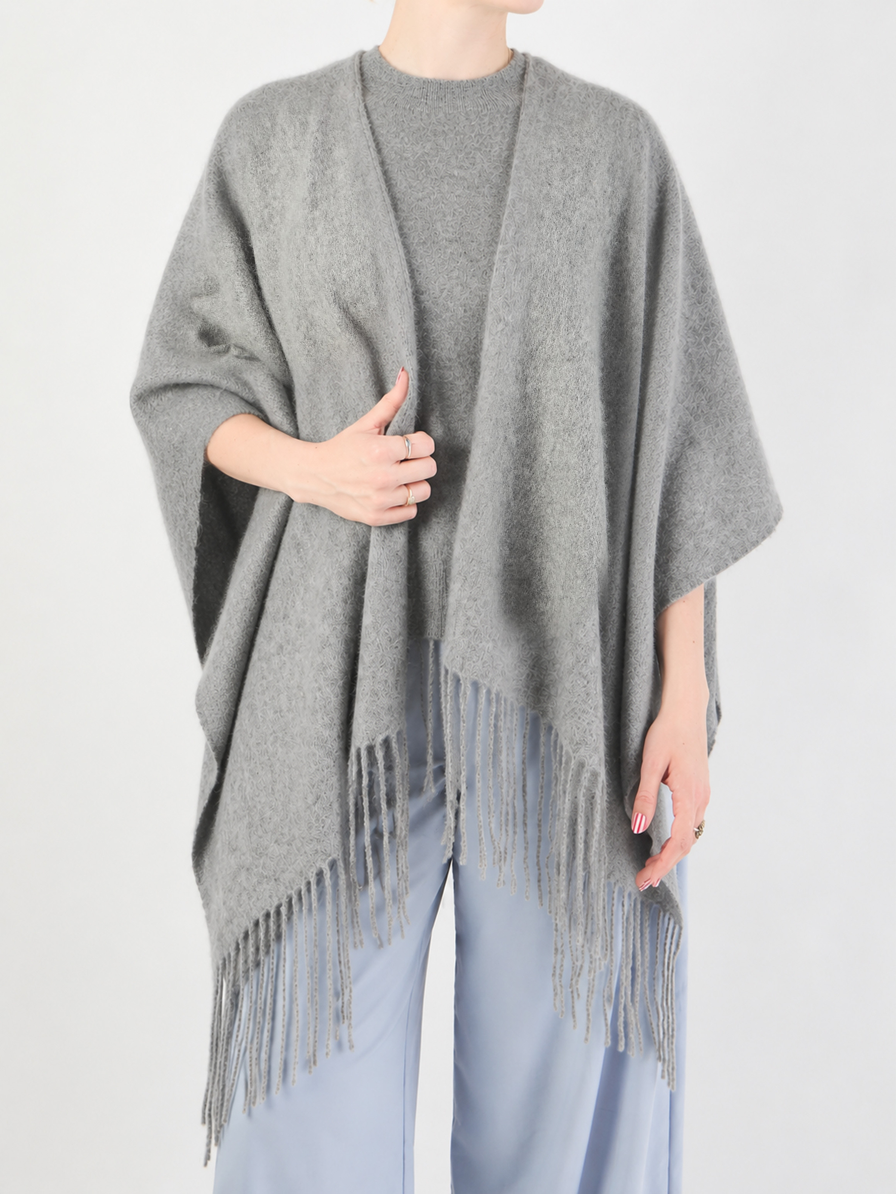 Poncho & Cape grau 9330459000306