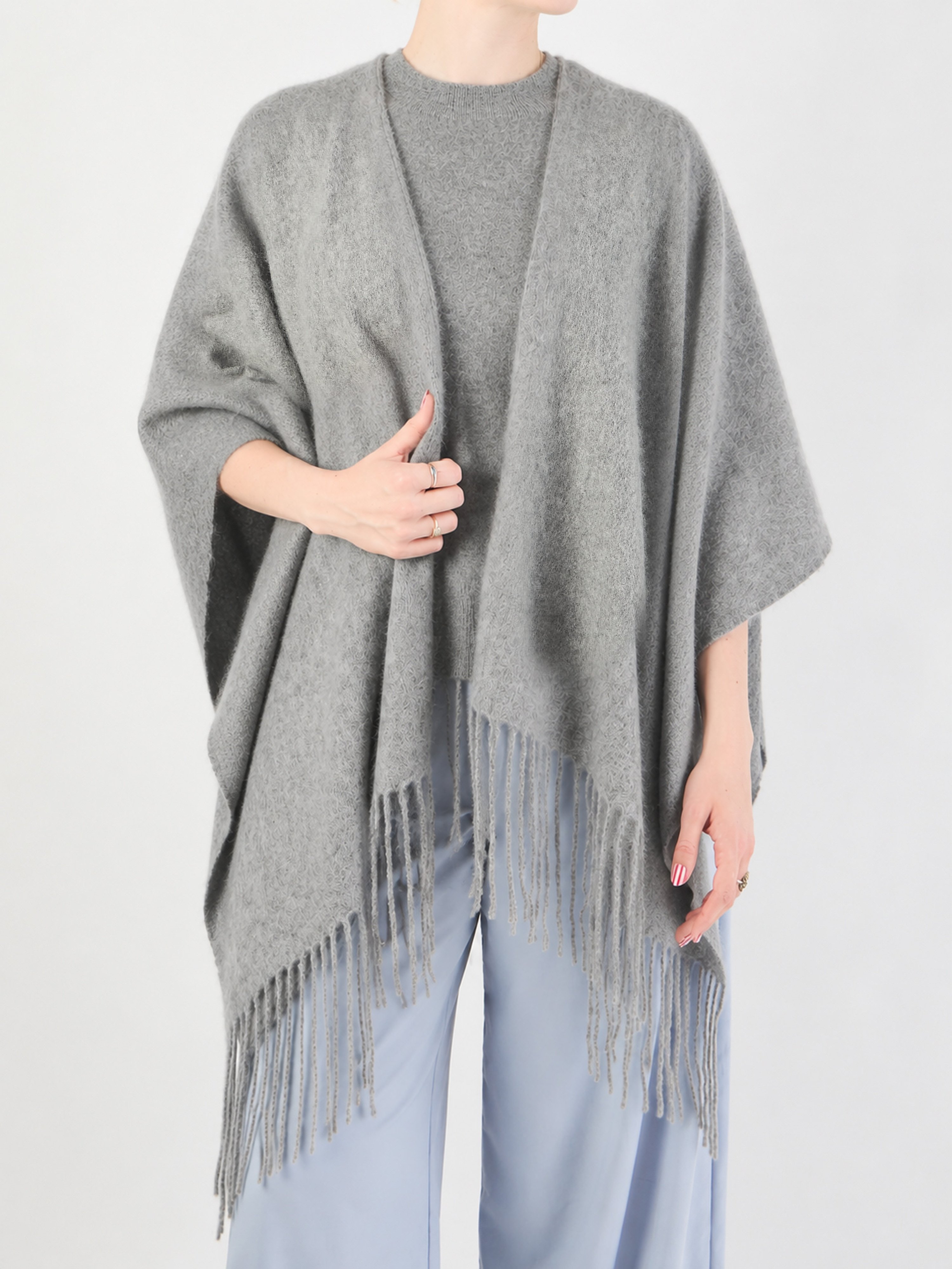 Poncho & Cape grau 9330459000306