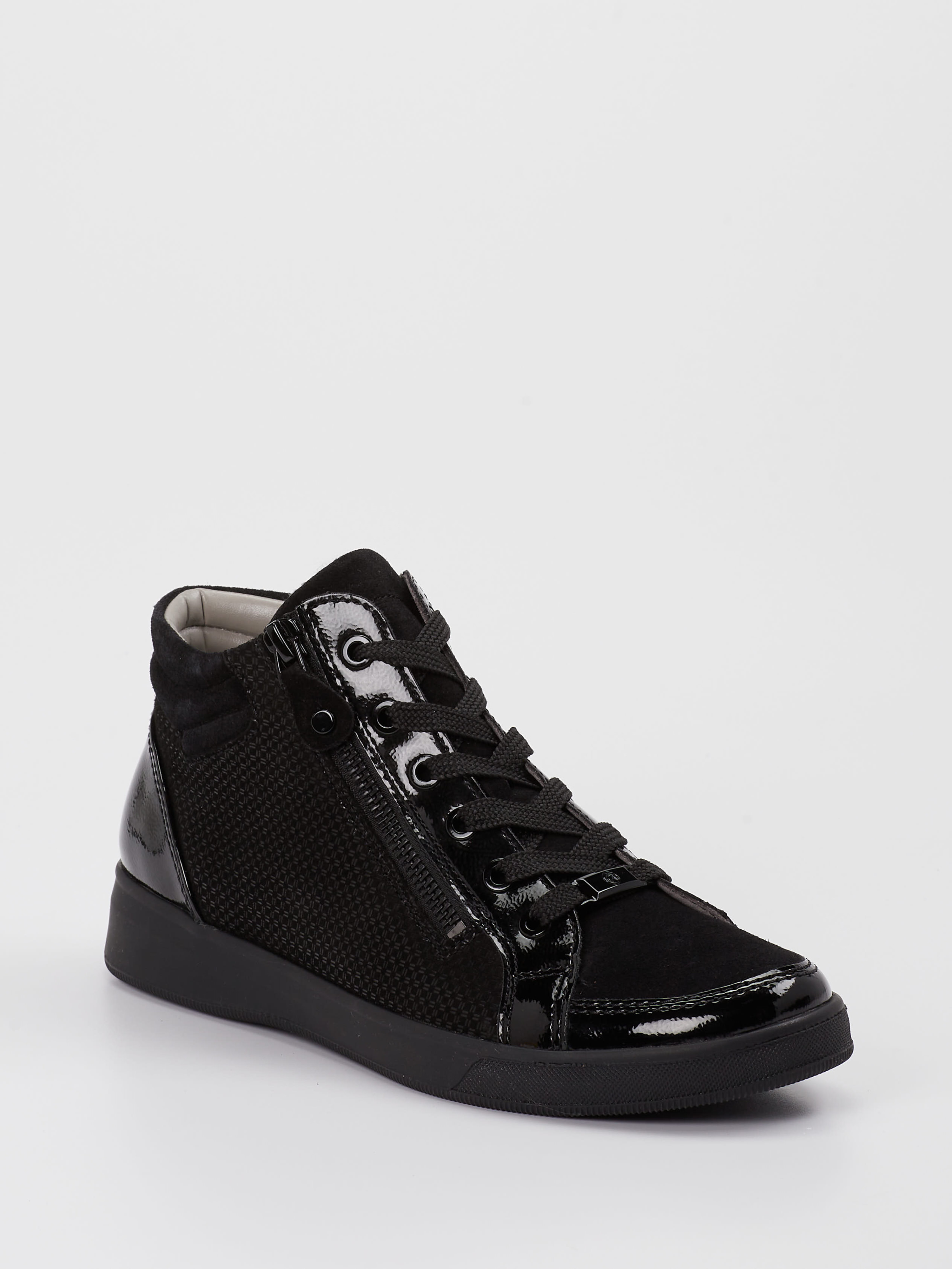 Schnürstiefelette schwarz 2751009040806