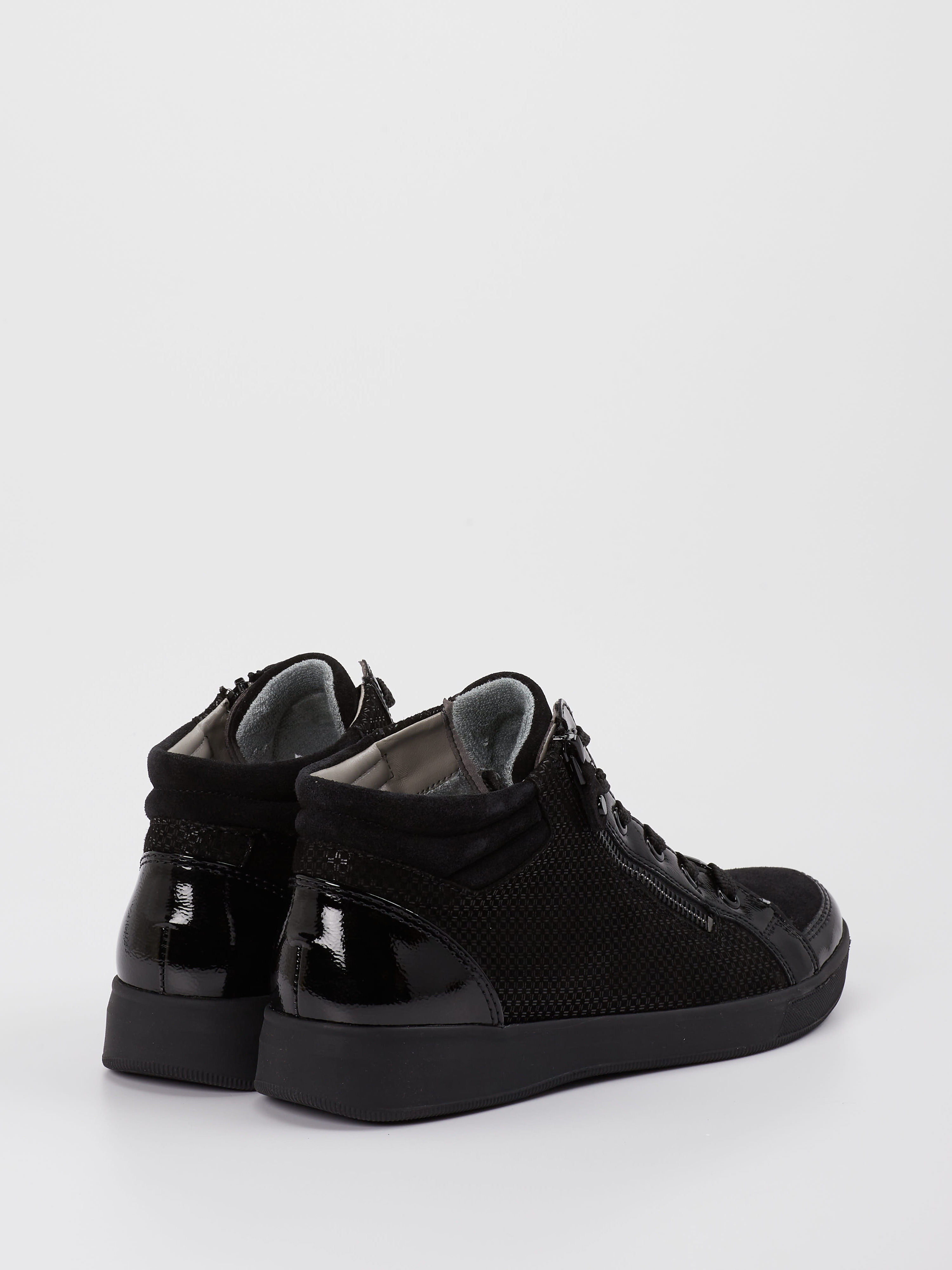 Schnürstiefelette schwarz 2751009040803