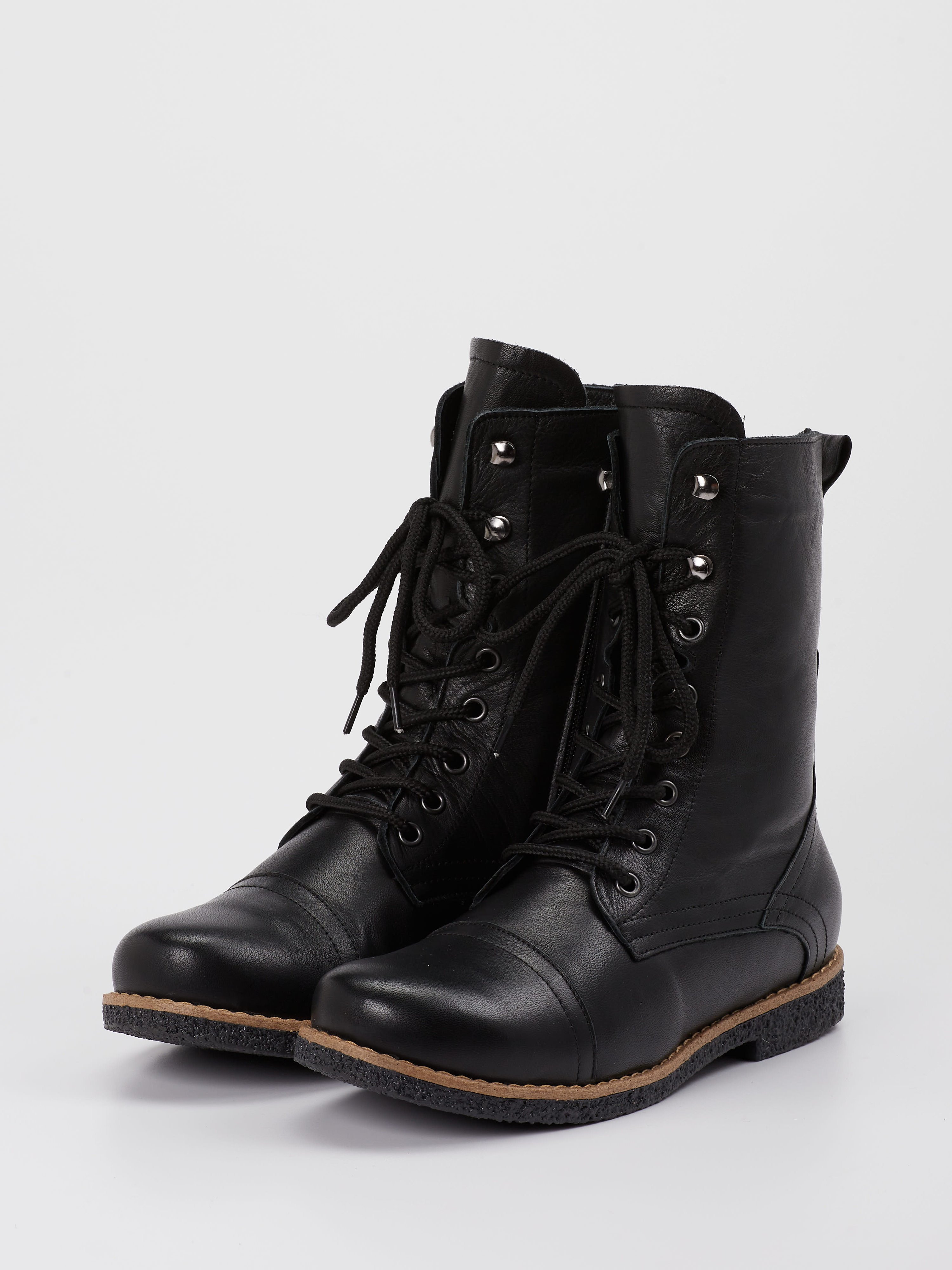 Schnürstiefelette schwarz 2751009041202