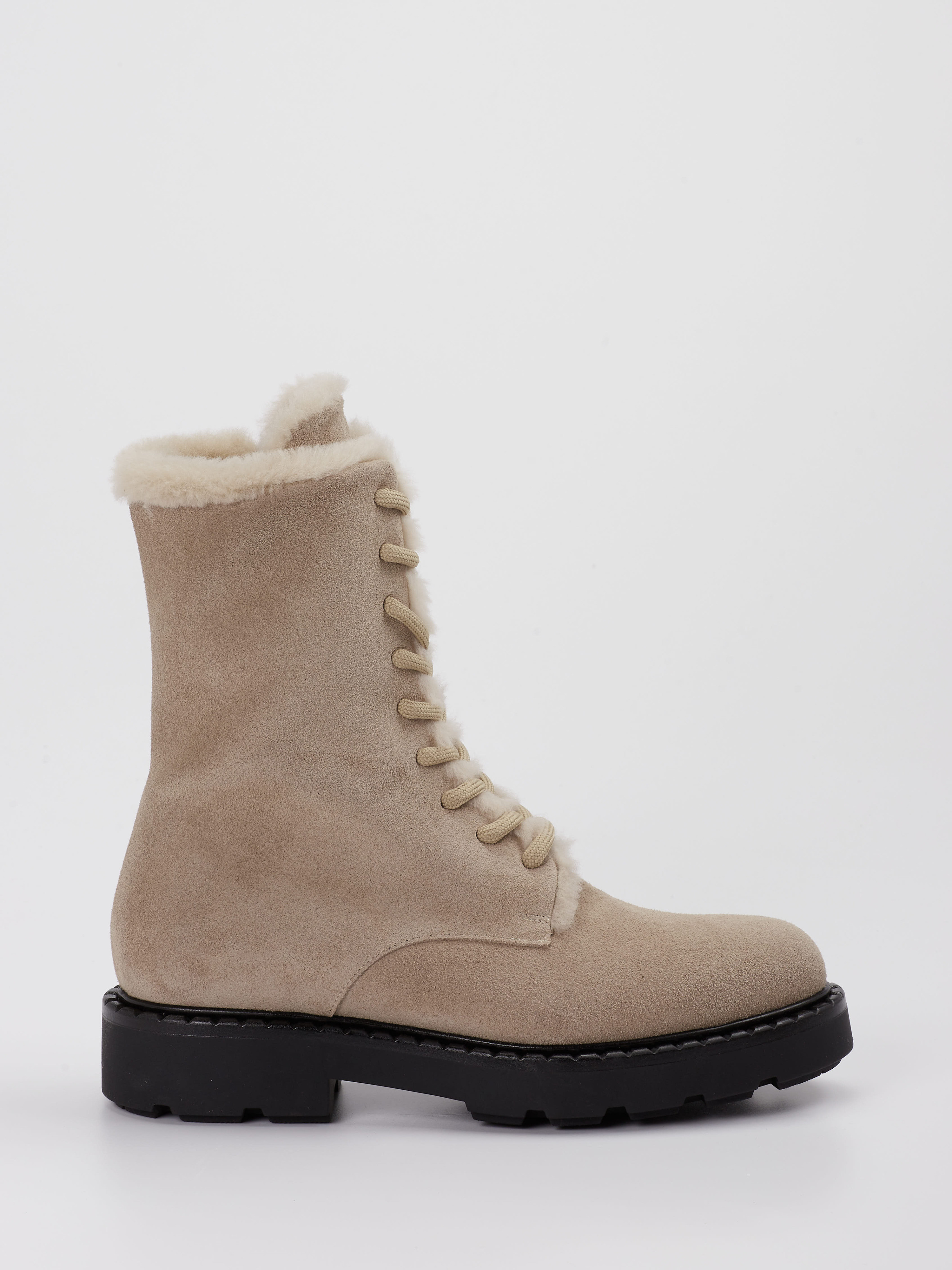 Schnürstiefelette beige 1823349000301
