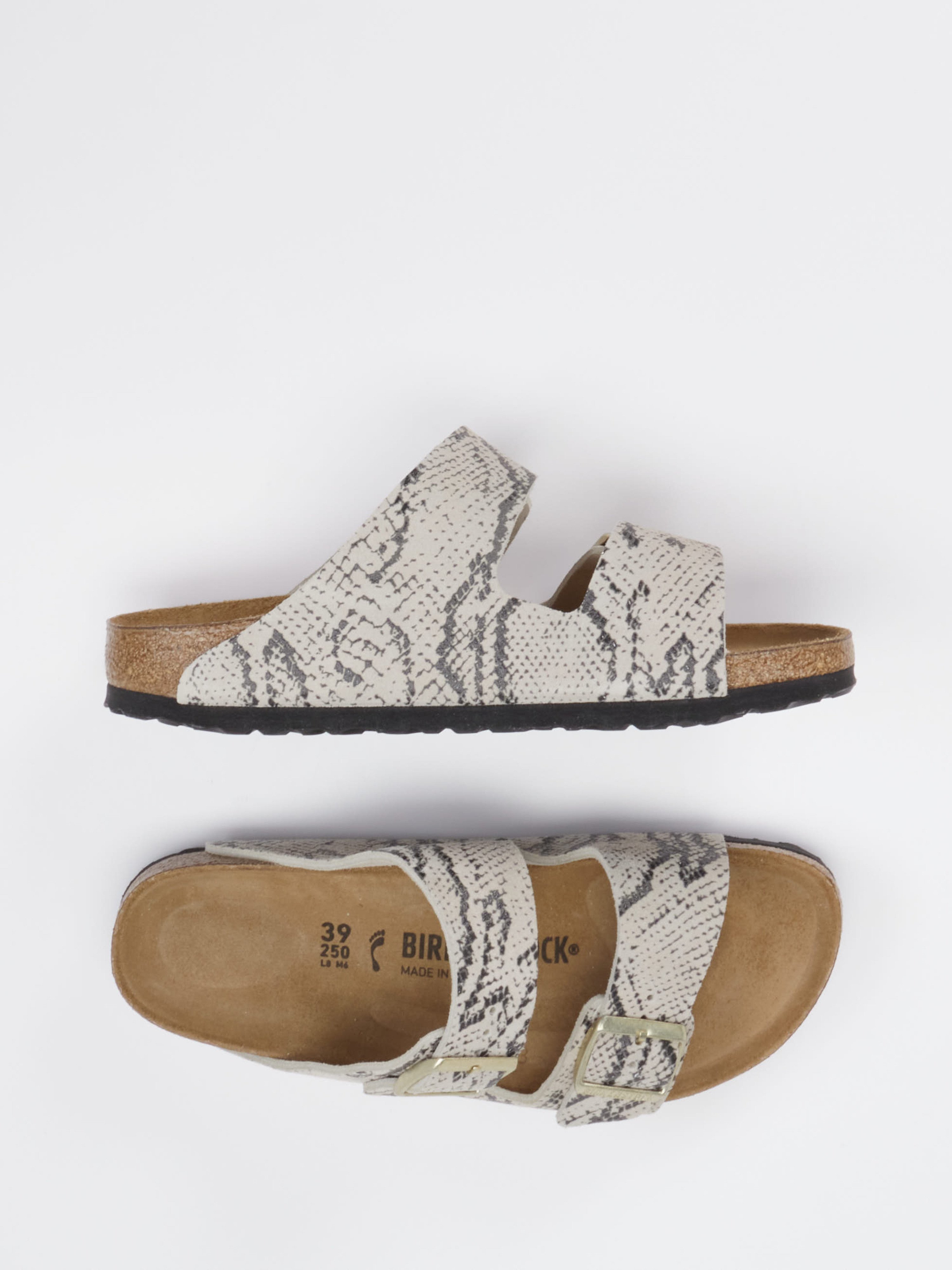 Pantolette Arizona Print beige 2110390000104