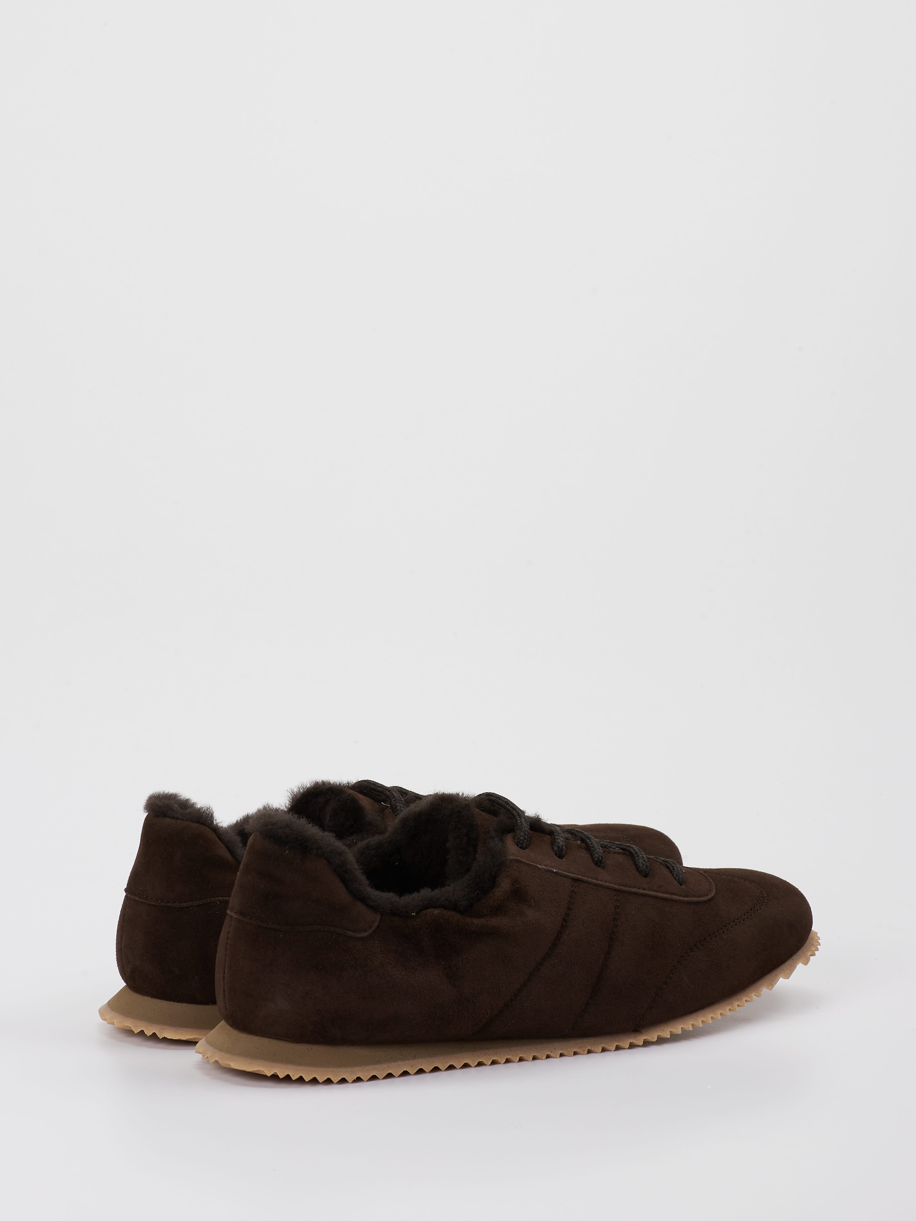 Sneaker/ Trotteur Schnür warm braun 1808209000203