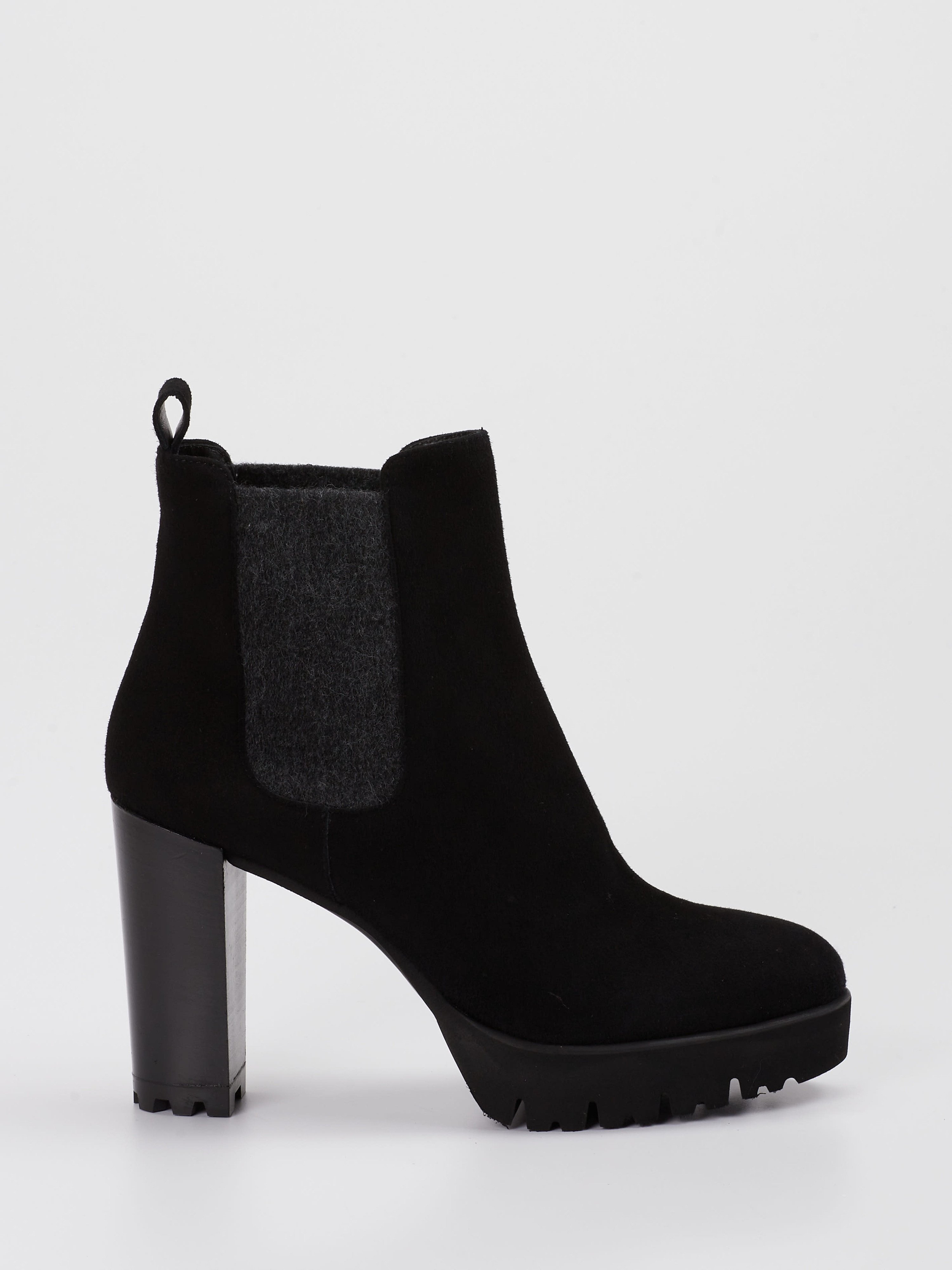 Stiefelette schwarz 1719009027101