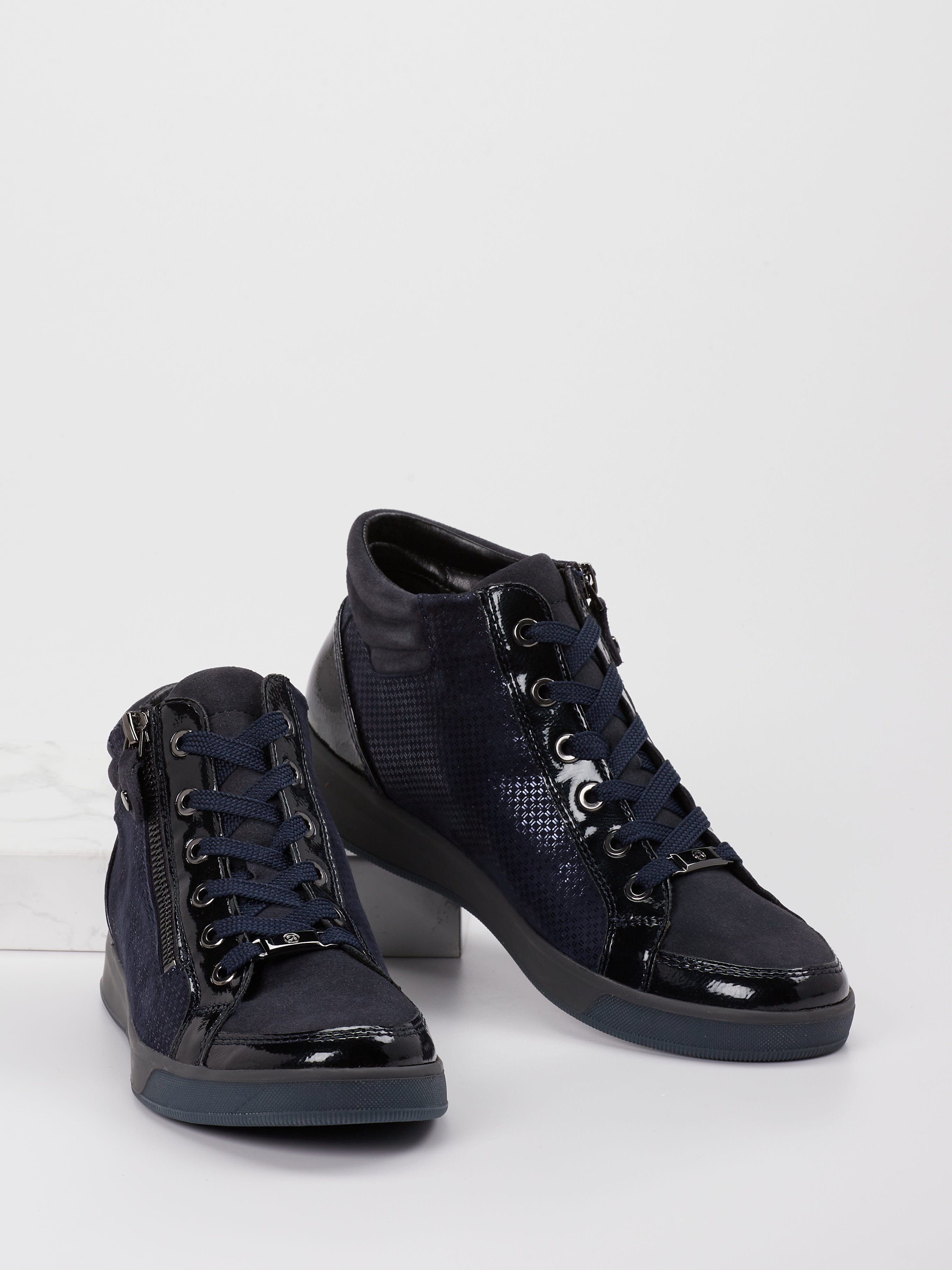 Schnürstiefelette blau 2751109014104