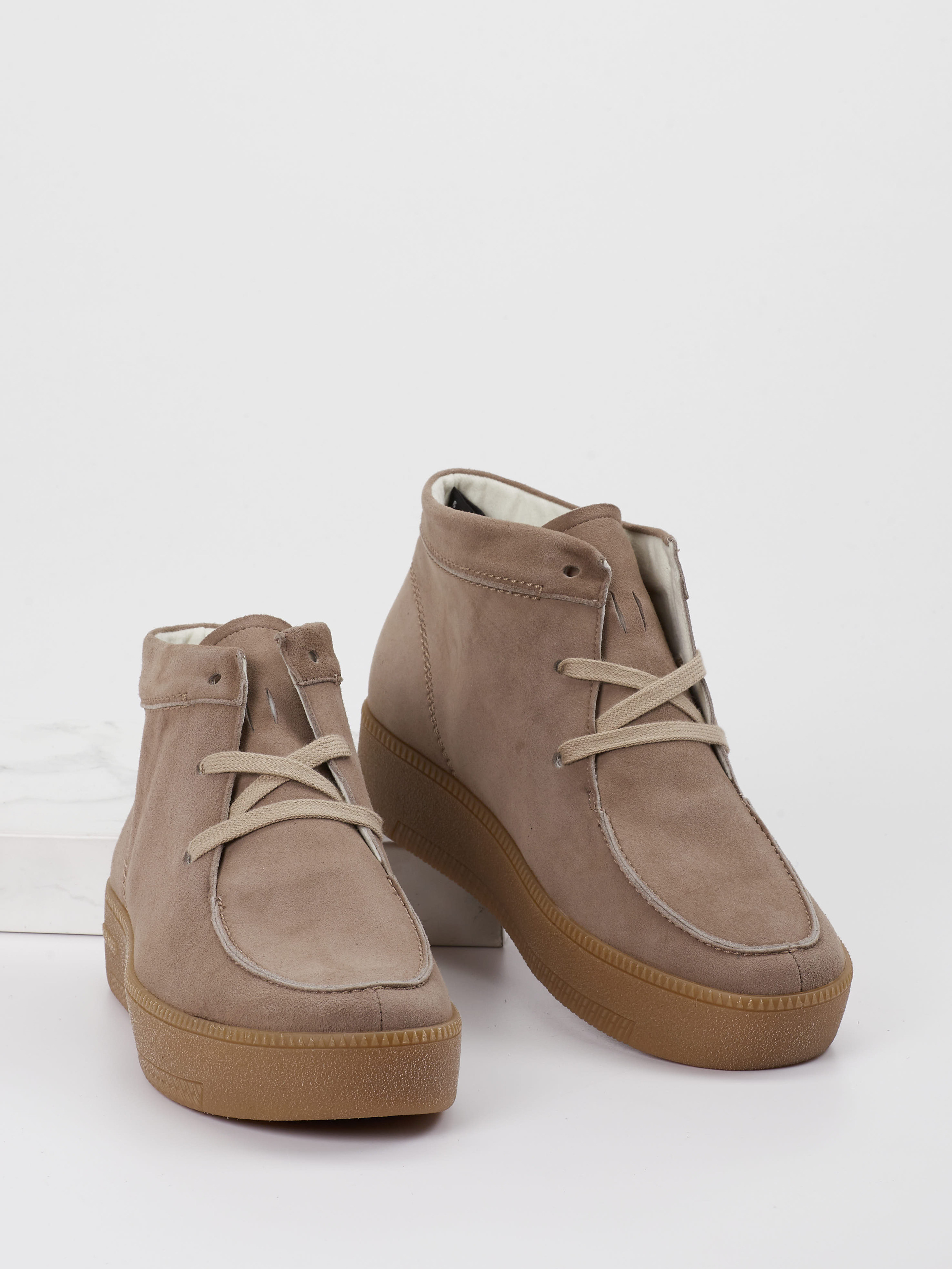 Schnürstiefelette beige 2751329001704