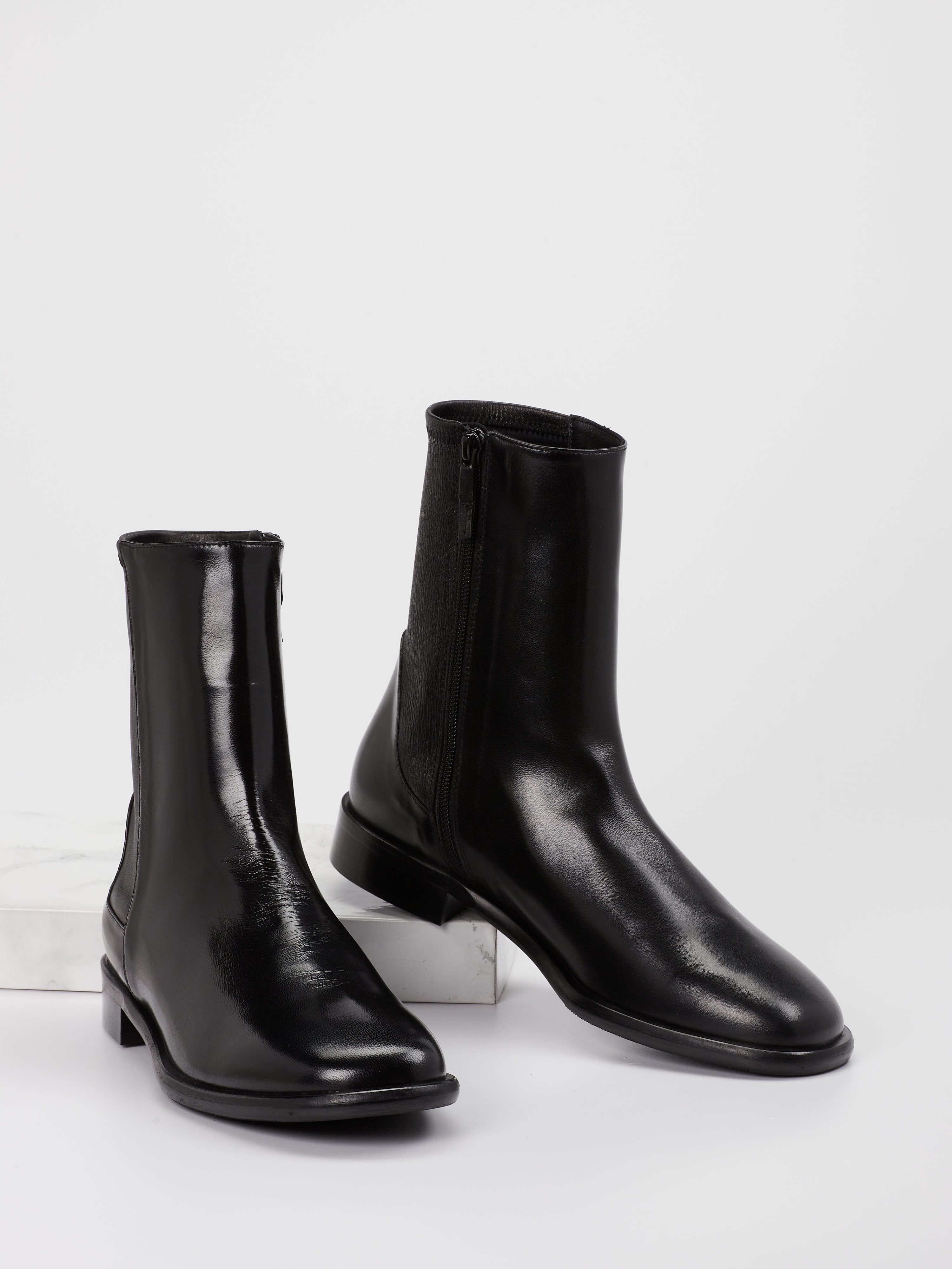 Stiefelette schwarz 1733009027104