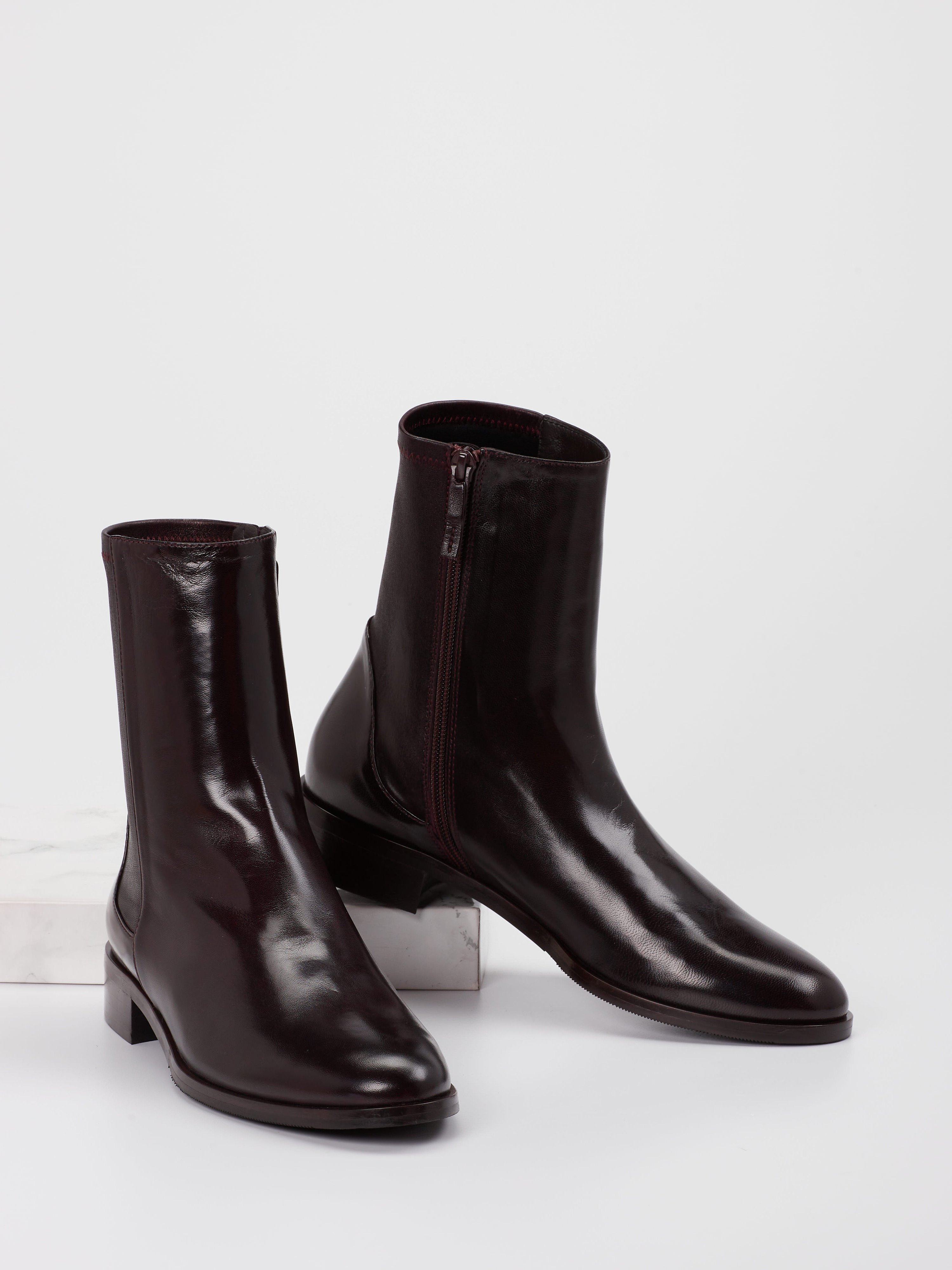 Stiefelette rot 1733509000904