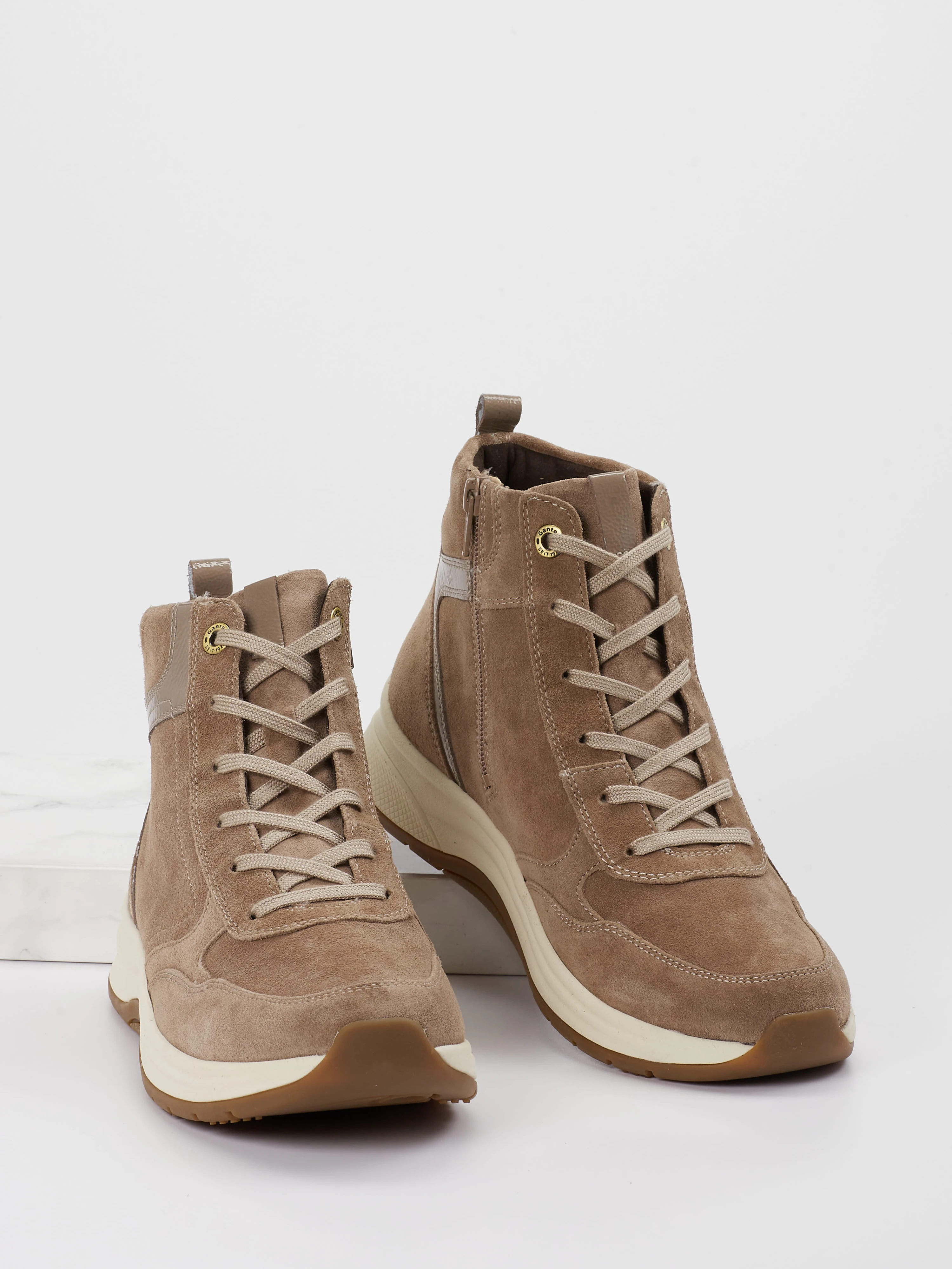 Schnürstiefelette beige 2751329001404