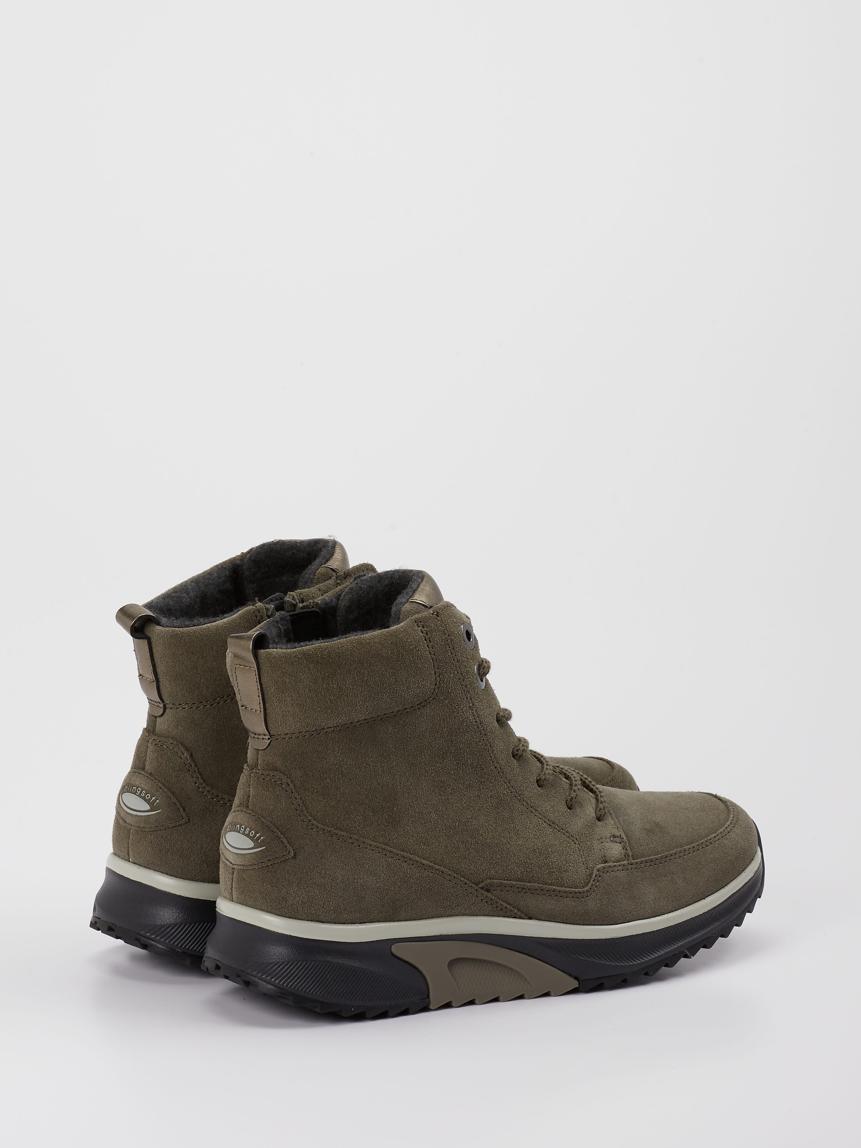 Schnürstiefelette grün 2751629002603