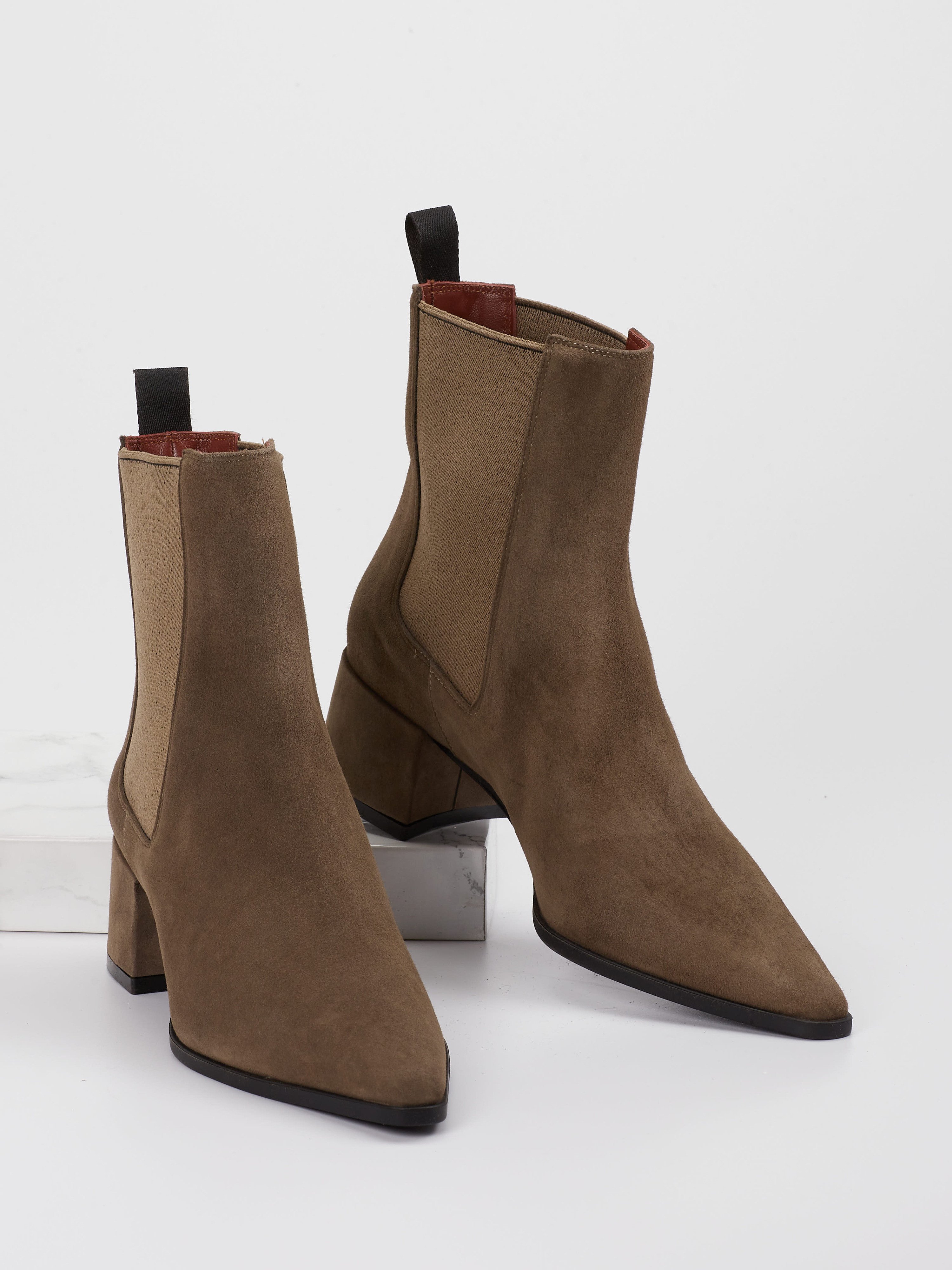 Stiefelette braun 1735249002104
