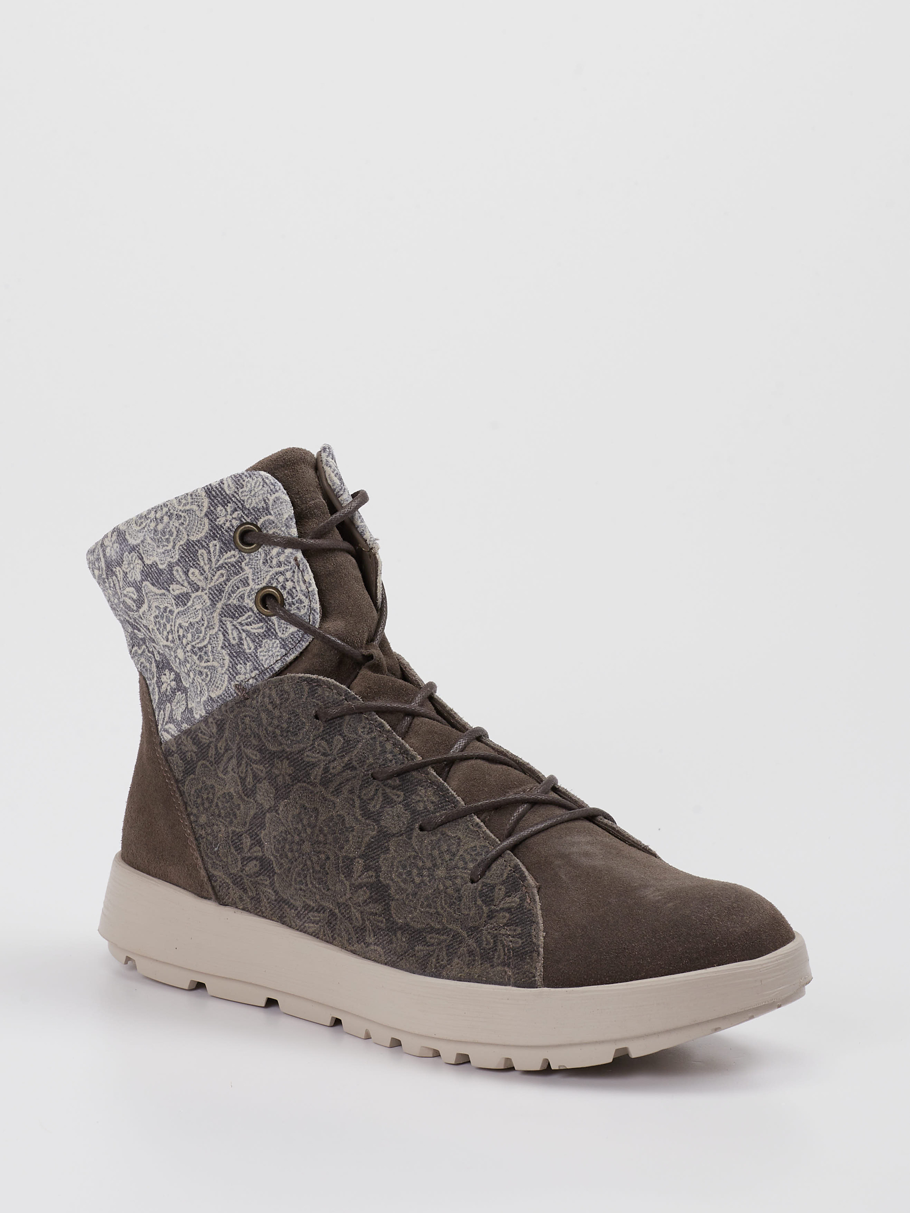 Schnürstiefelette grau 2751444000306