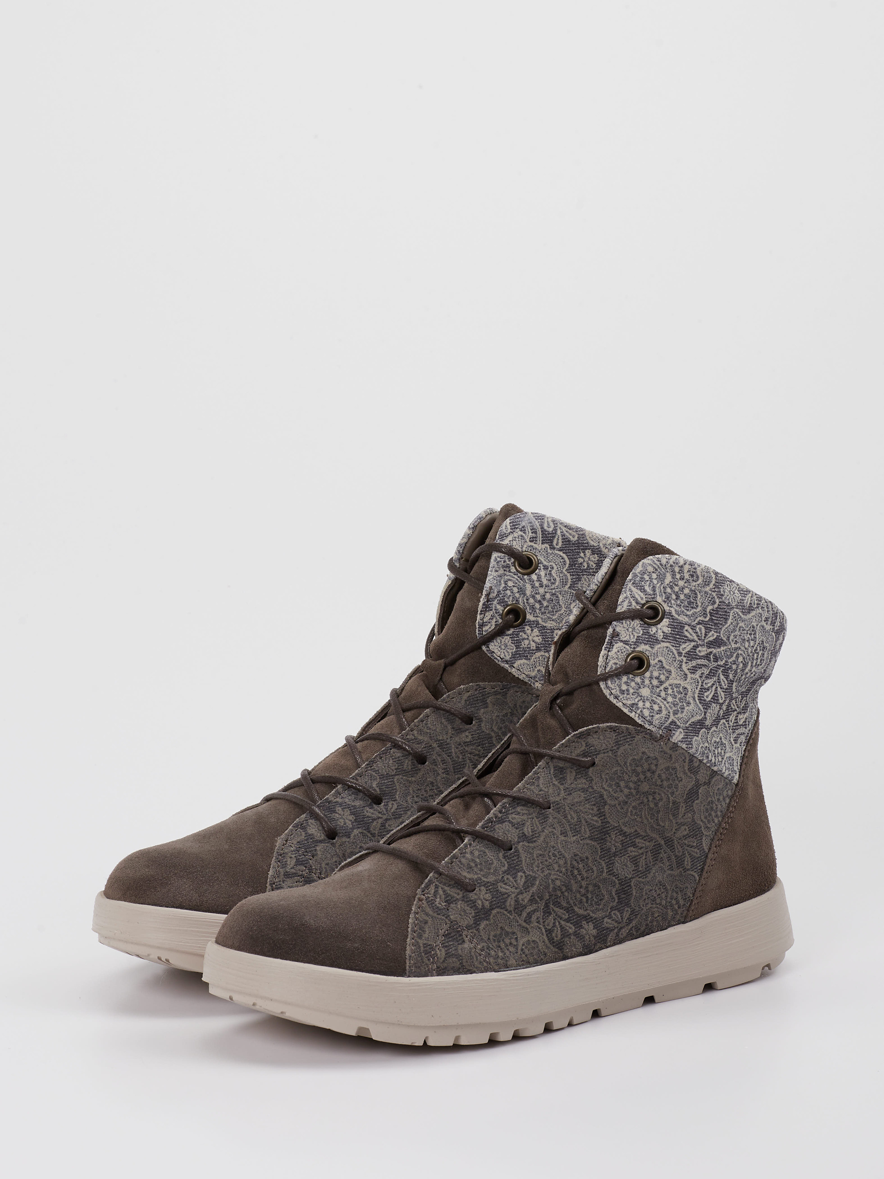 Schnürstiefelette grau 2751444000302