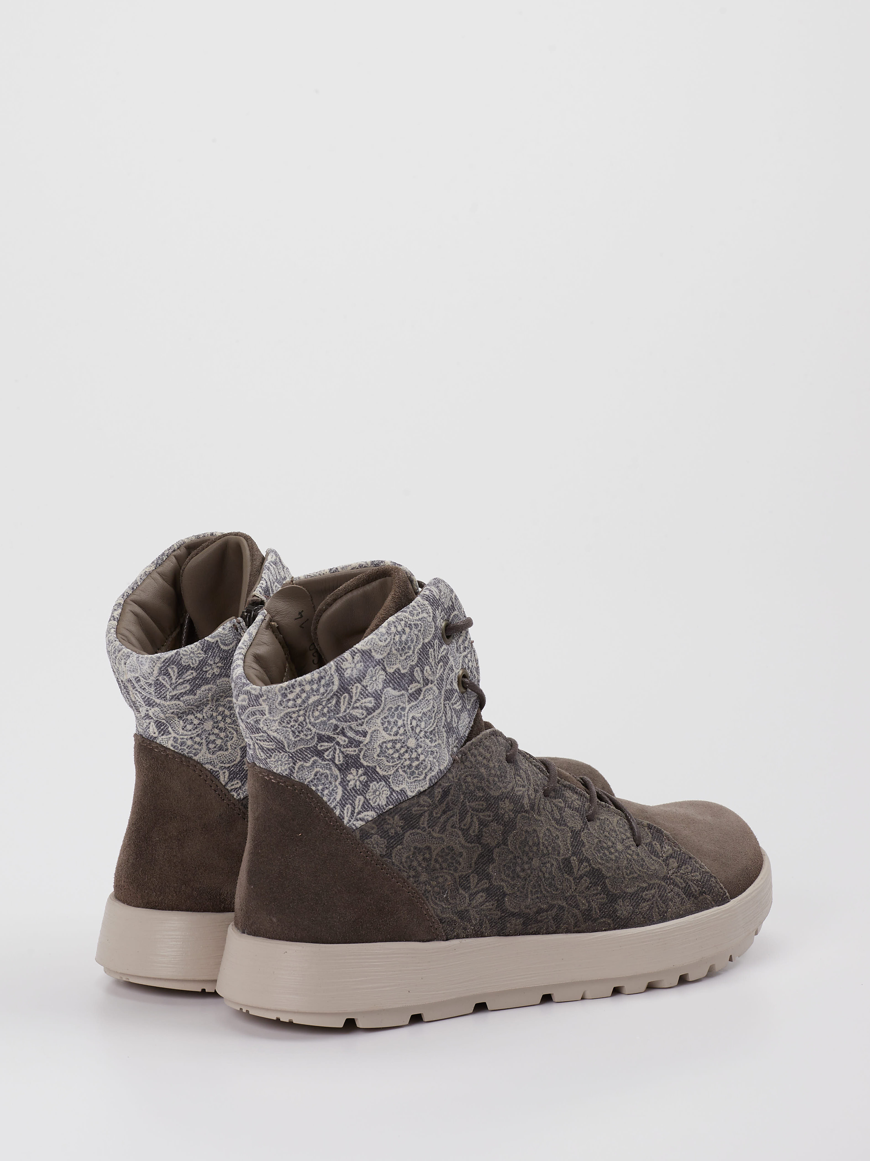 Schnürstiefelette grau 2751444000303