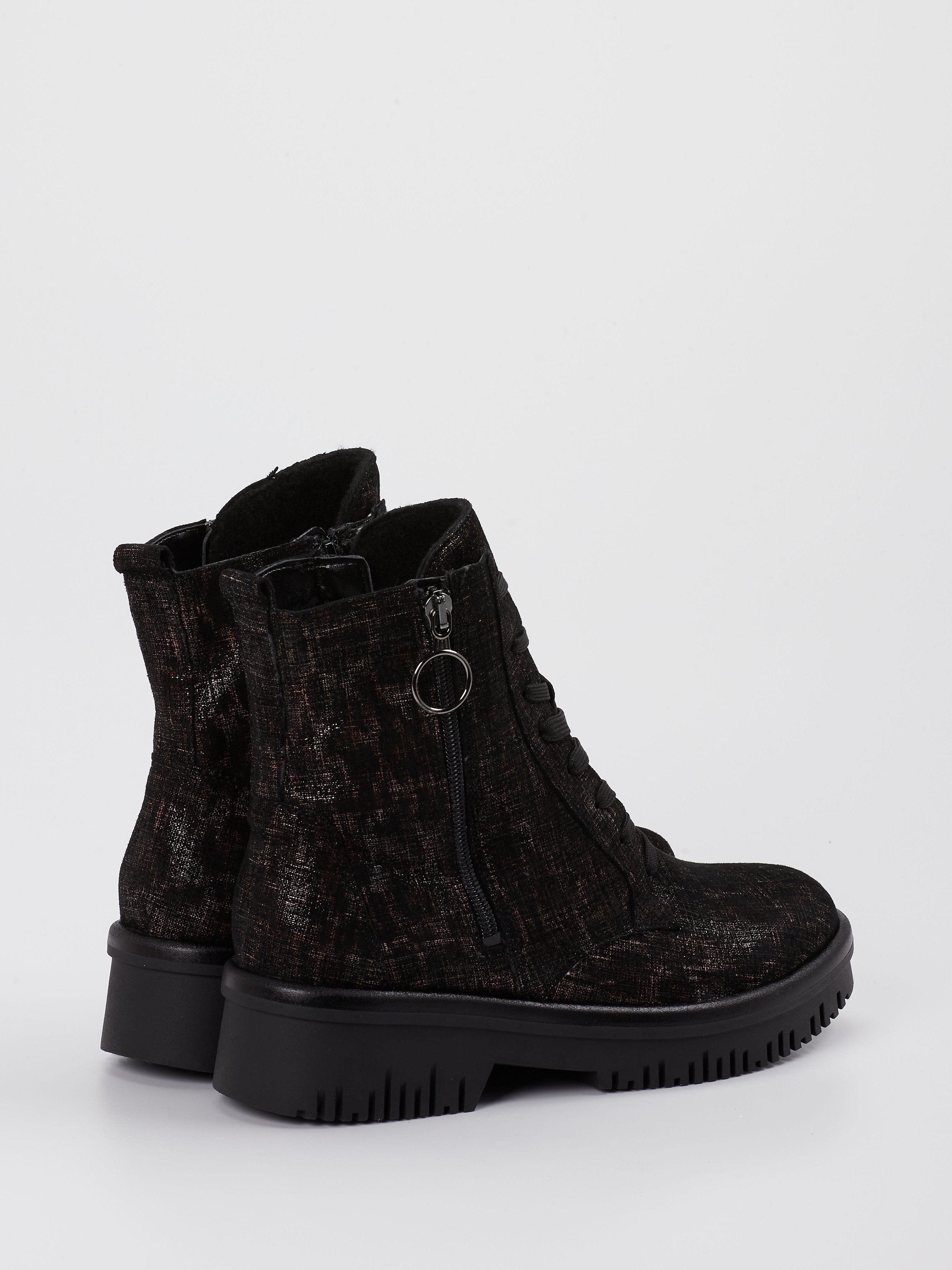 Schnürstiefelette schwarz 2751002000903