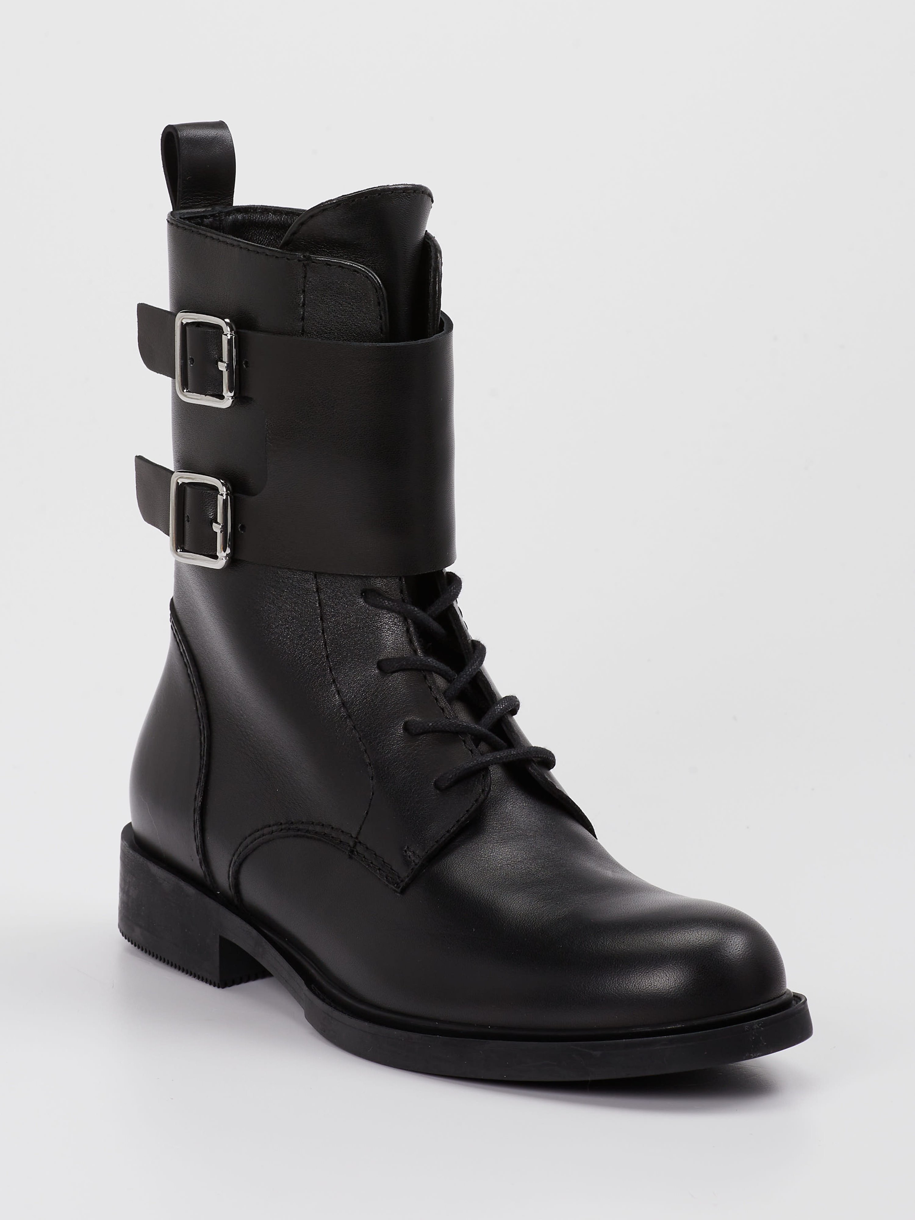 Schnürstiefelette schwarz 1723009020106
