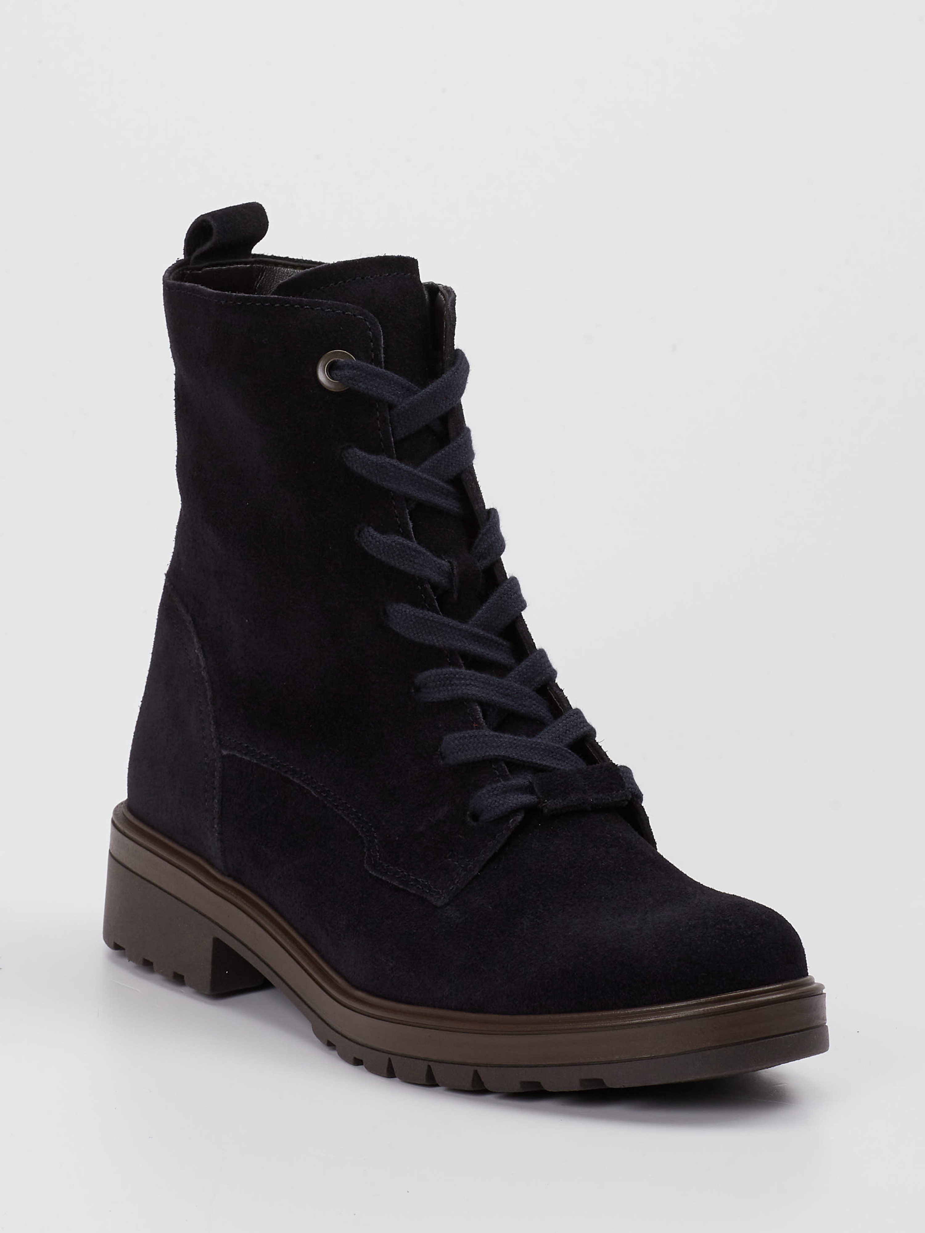 Schnürstiefelette blau 1725109000206