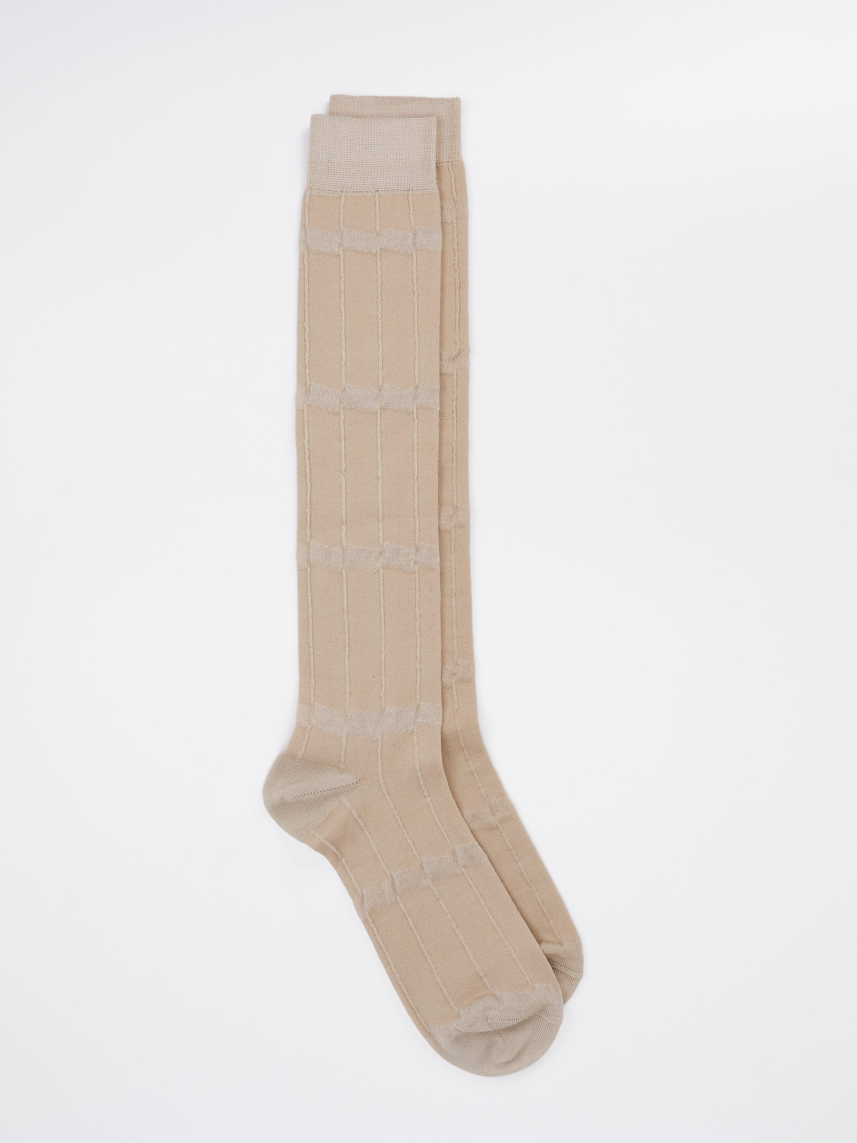 Kniestrumpf  BW uni beige 9168353000106