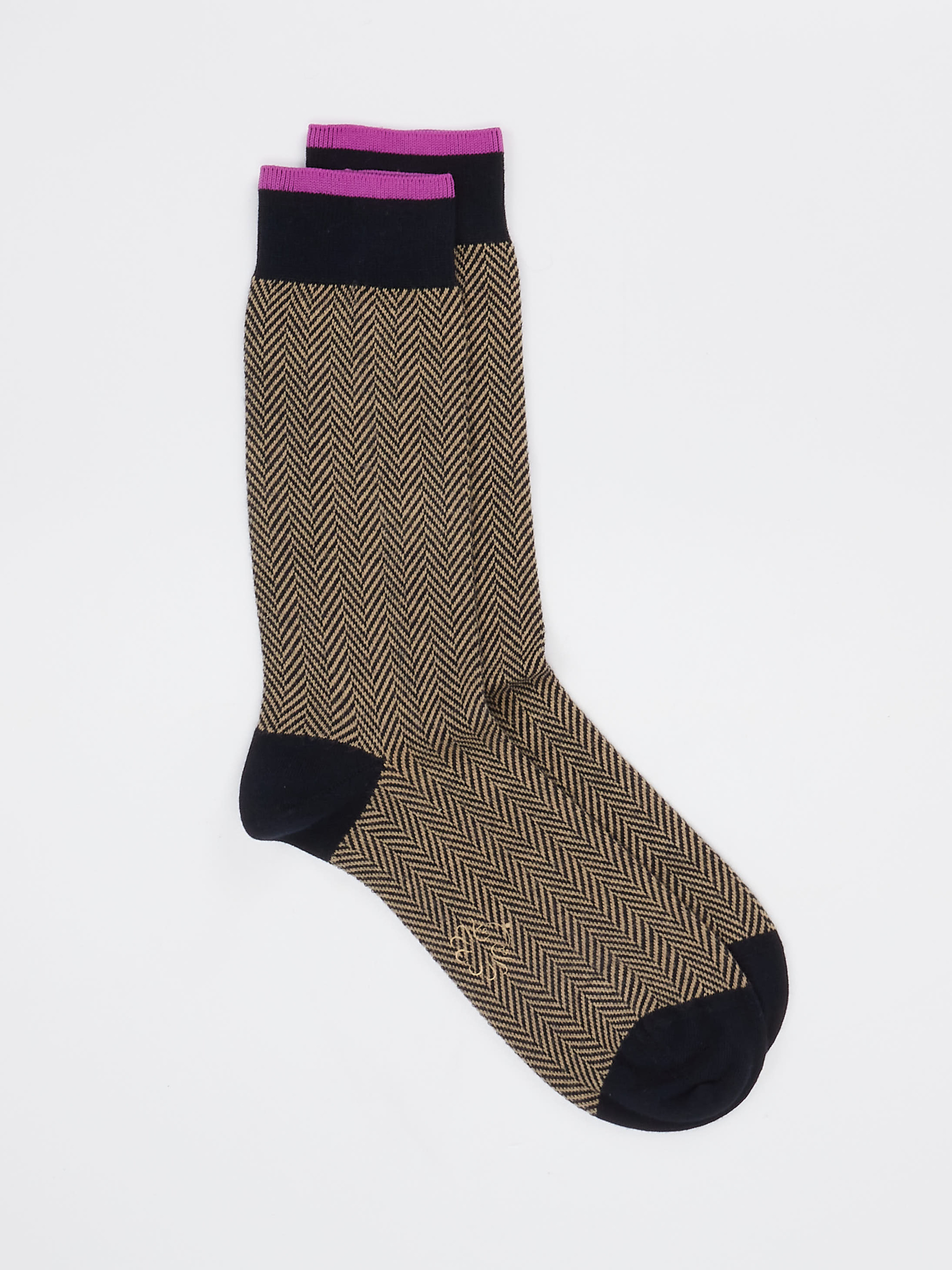 Socke gemustert blau 9491102000406