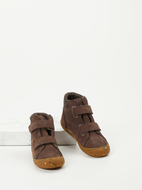 Lauflern-Klettboots gefüttert braun 6835209000904