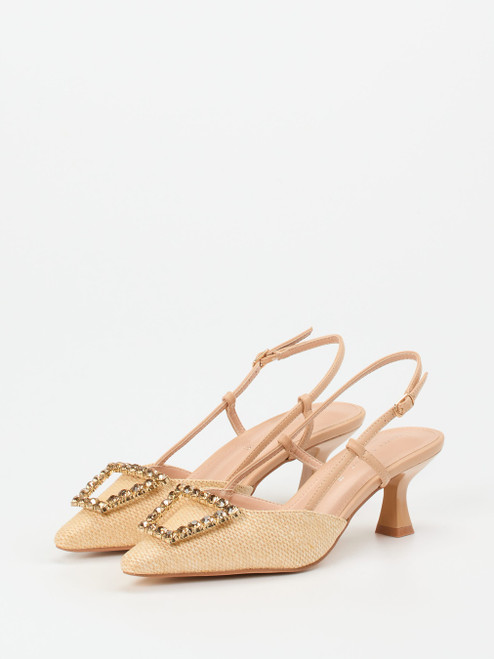 Slingpumps beige 1307359000502
