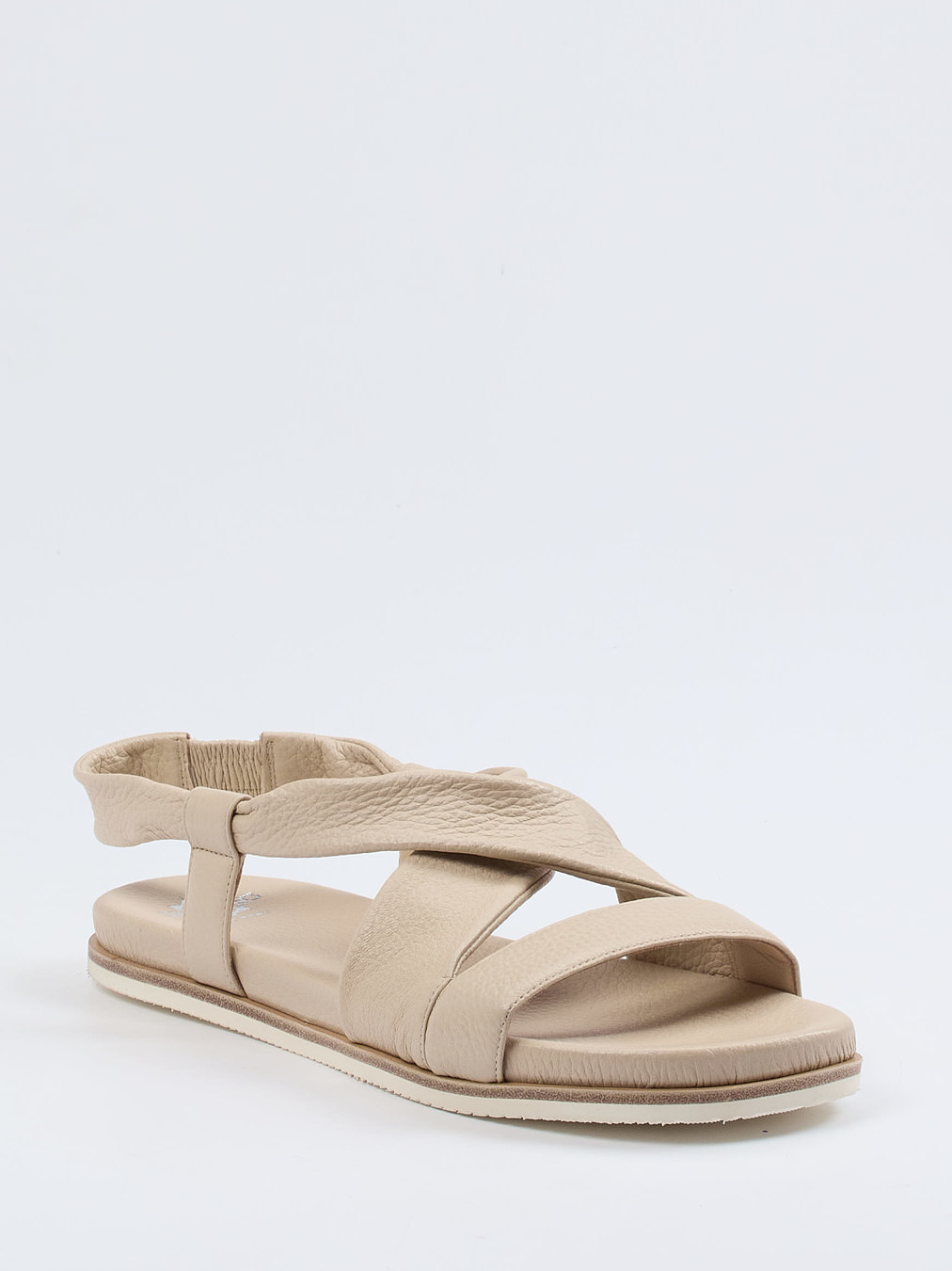 Truman's – Komfortsandalen aus Hirschleder beige