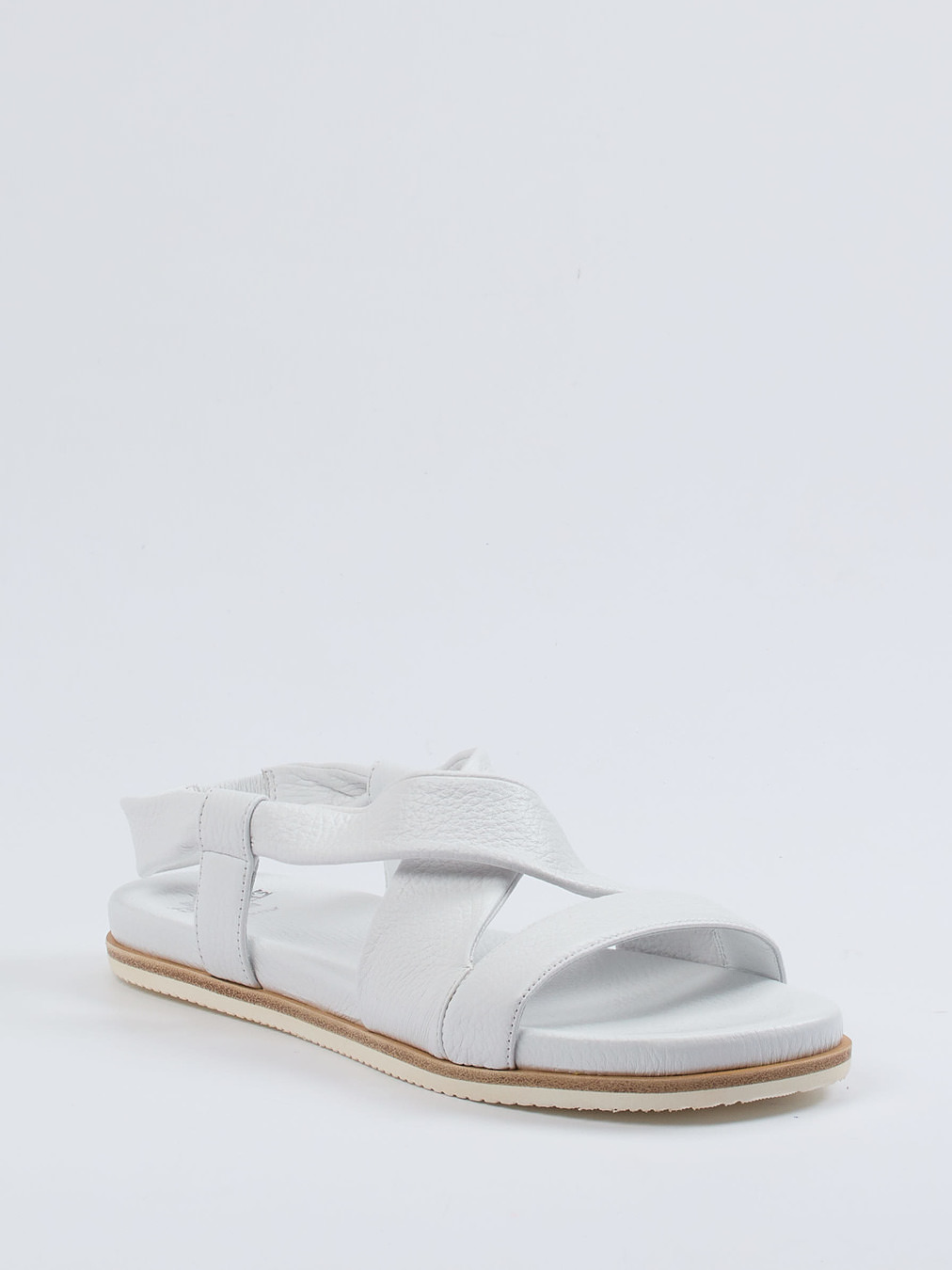 Truman's – Sandalen aus Hirschleder Off-White