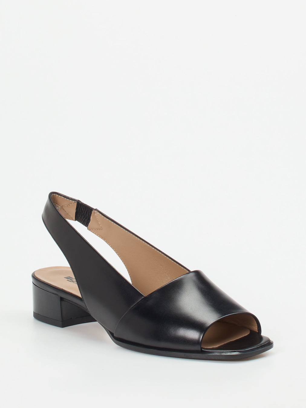 Gritti – Slingpumps aus Kalbleder schwarz