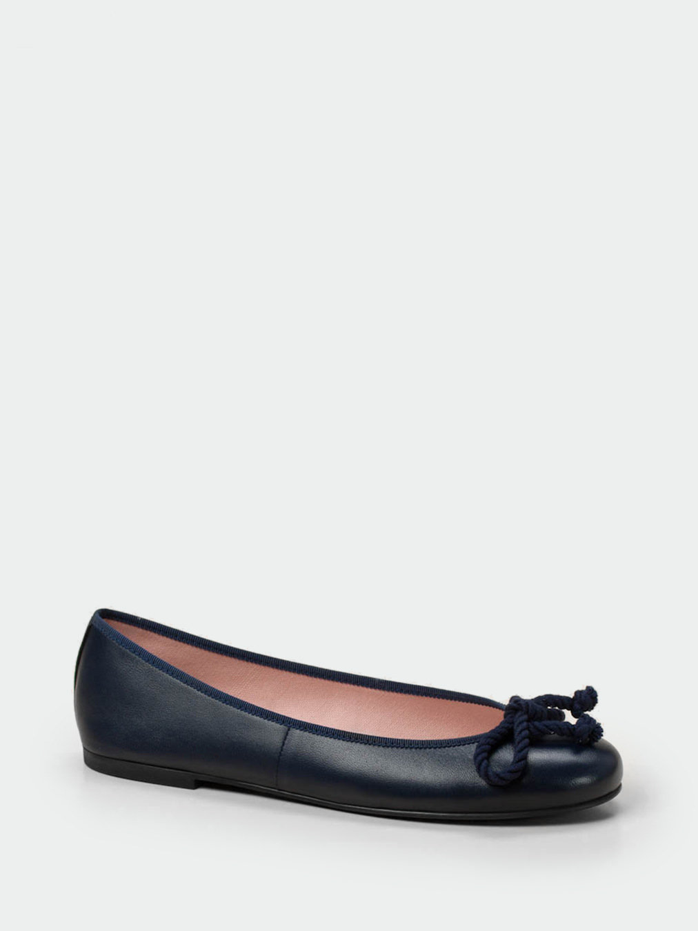 Pretty Ballerinas – Ballerinas aus Lammleder marineblau