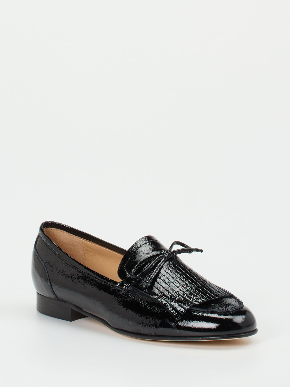 Mannori – Loafer aus Lackleder Schwarz